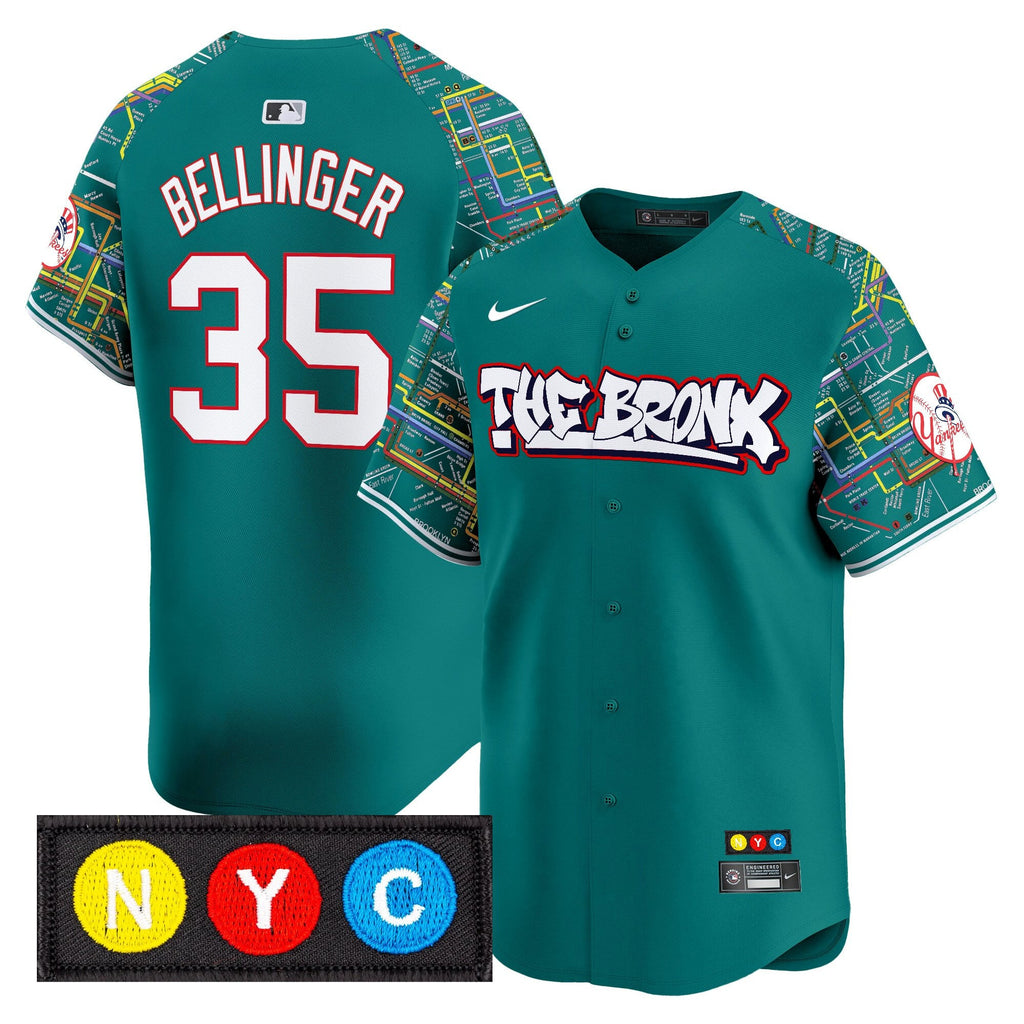 Men’s New York The Bronx Subway Style Vapor Premier Limited Jersey – Stitched