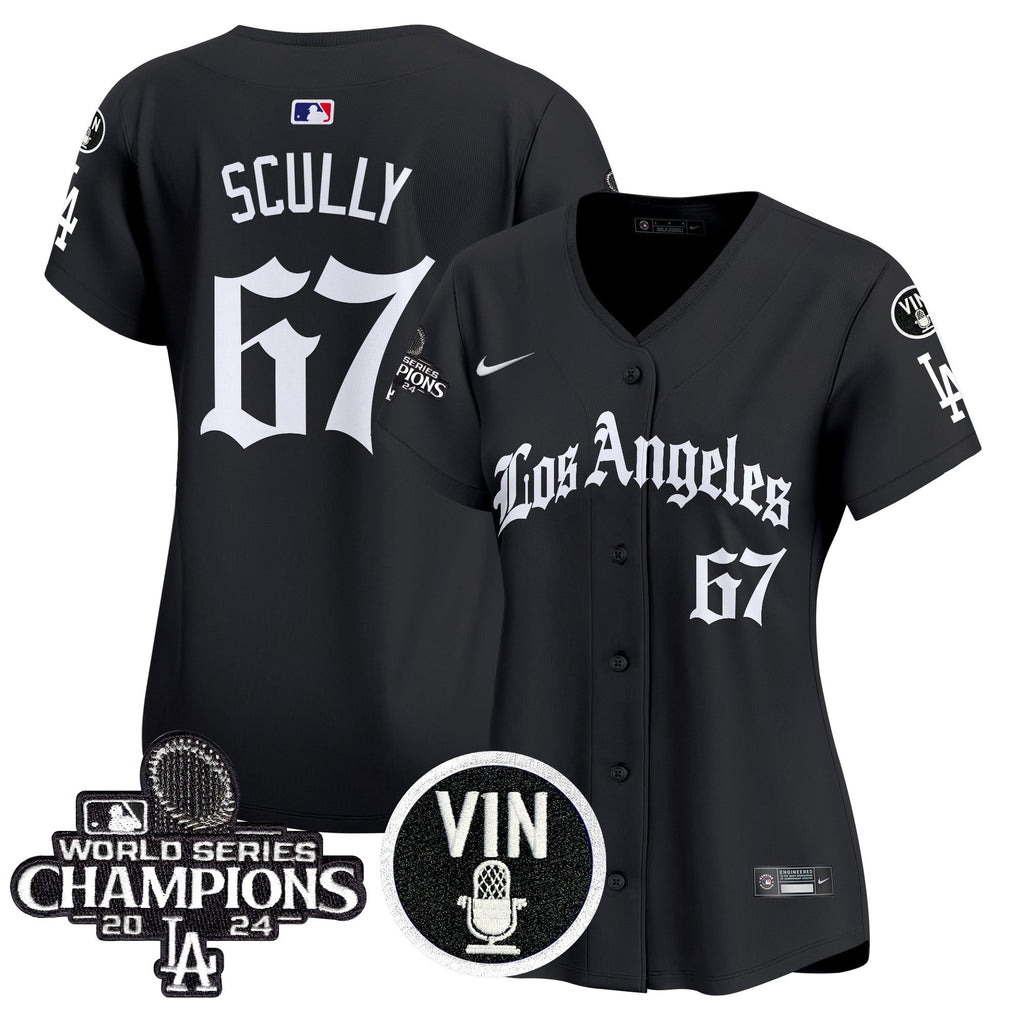 Women’s 2025 LA Gothic Style Vapor Premier Limited Jersey