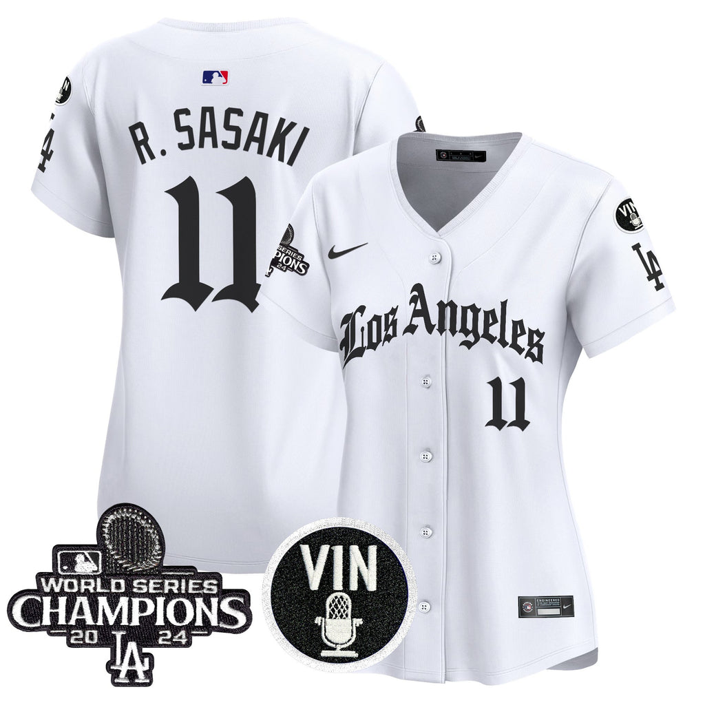 Women’s 2025 LA Gothic Style Vapor Premier Limited Jersey