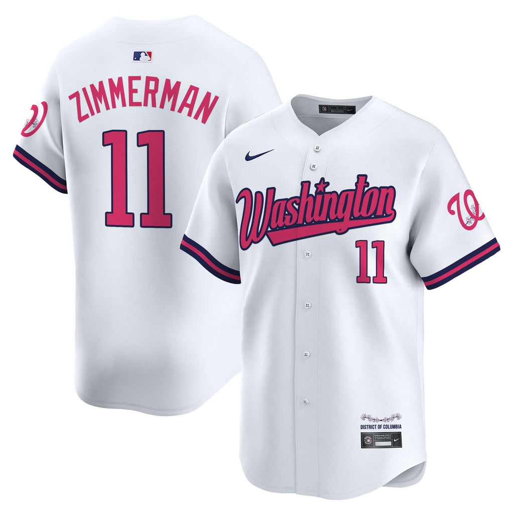 Men’s Washington Cherry Blossom Style Vapor Limited Jersey