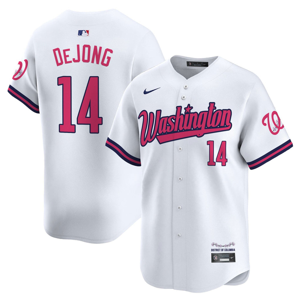 Men’s Washington Cherry Blossom Style Vapor Limited Jersey
