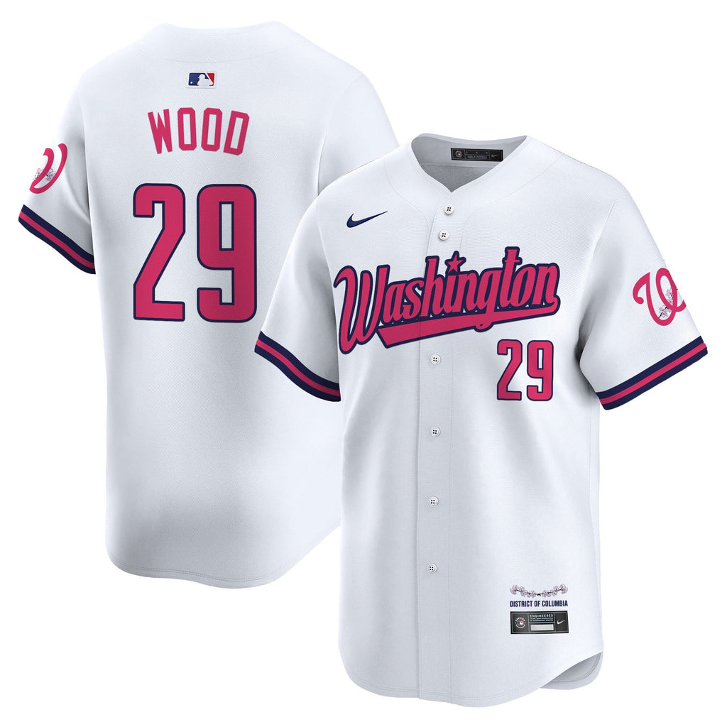 Men’s Washington Cherry Blossom Style Vapor Limited Jersey