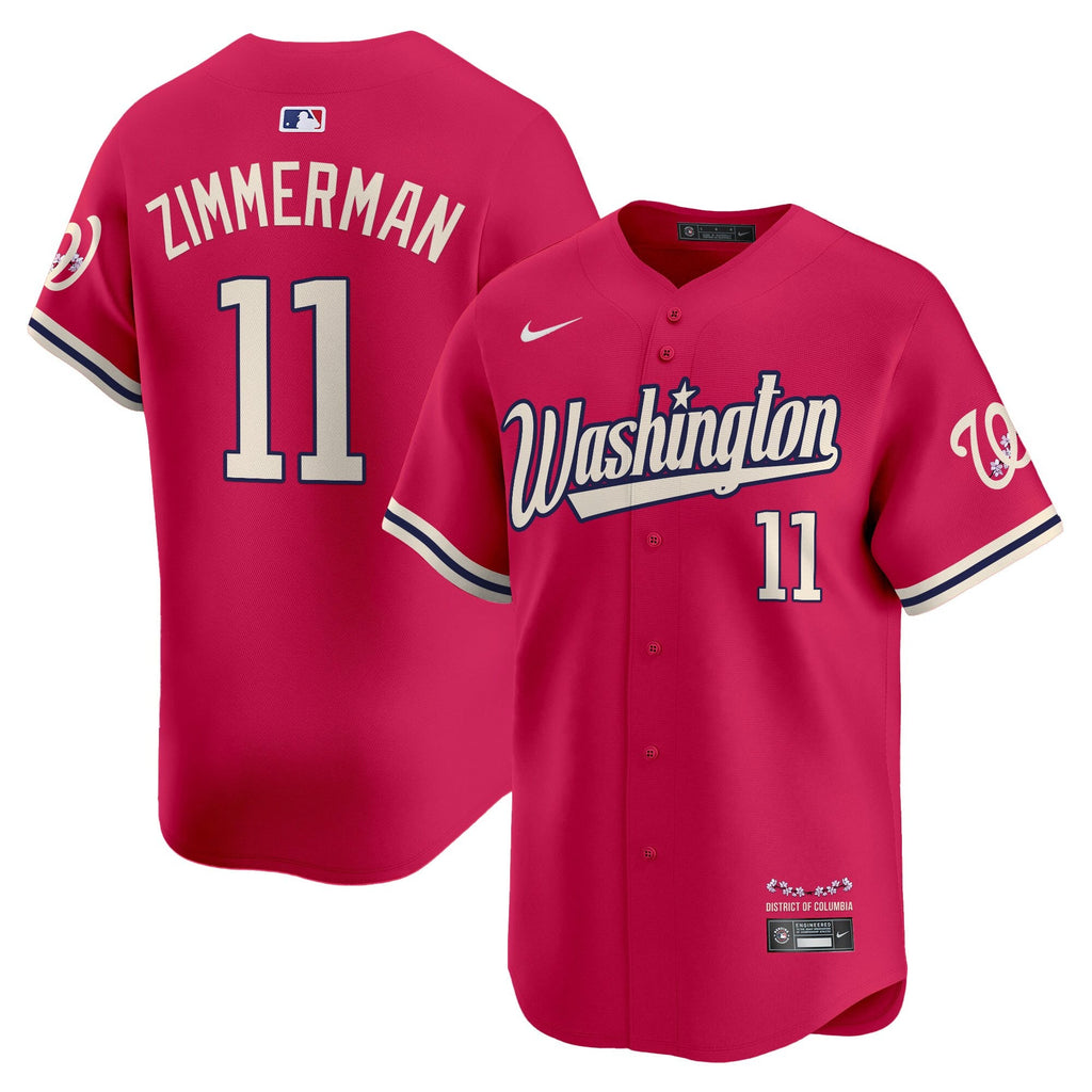 Men’s Washington Cherry Blossom Style Vapor Limited Jersey