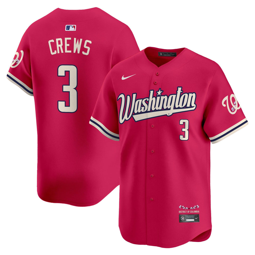 Men’s Washington Cherry Blossom Style Vapor Limited Jersey