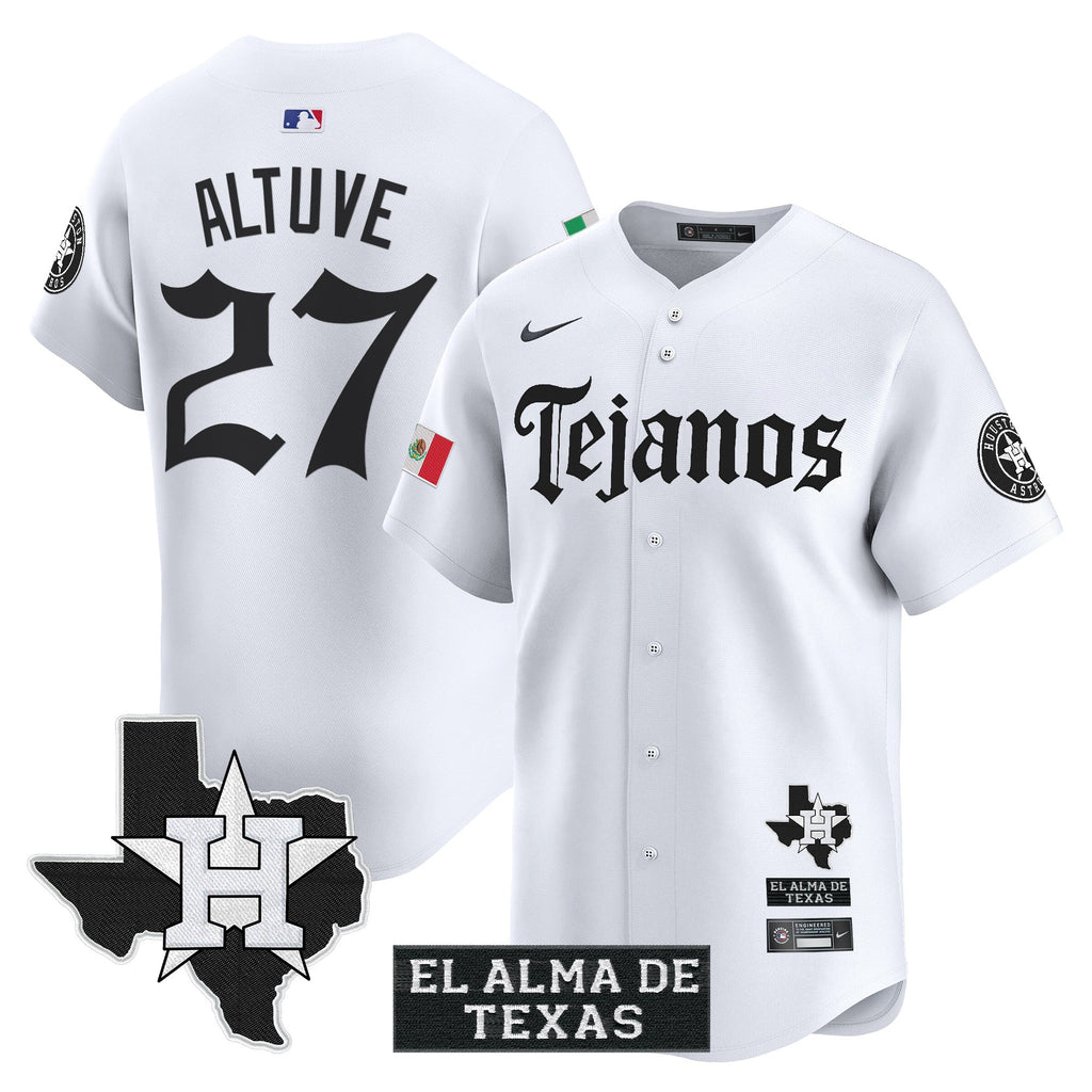 Men’s Houston Mexico Tejano Barrio Style Vapor Premier Limited Jersey
