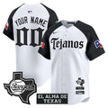 Texas Mexico Tejano Barrio Style Vapor Premier Limited Custom Jersey