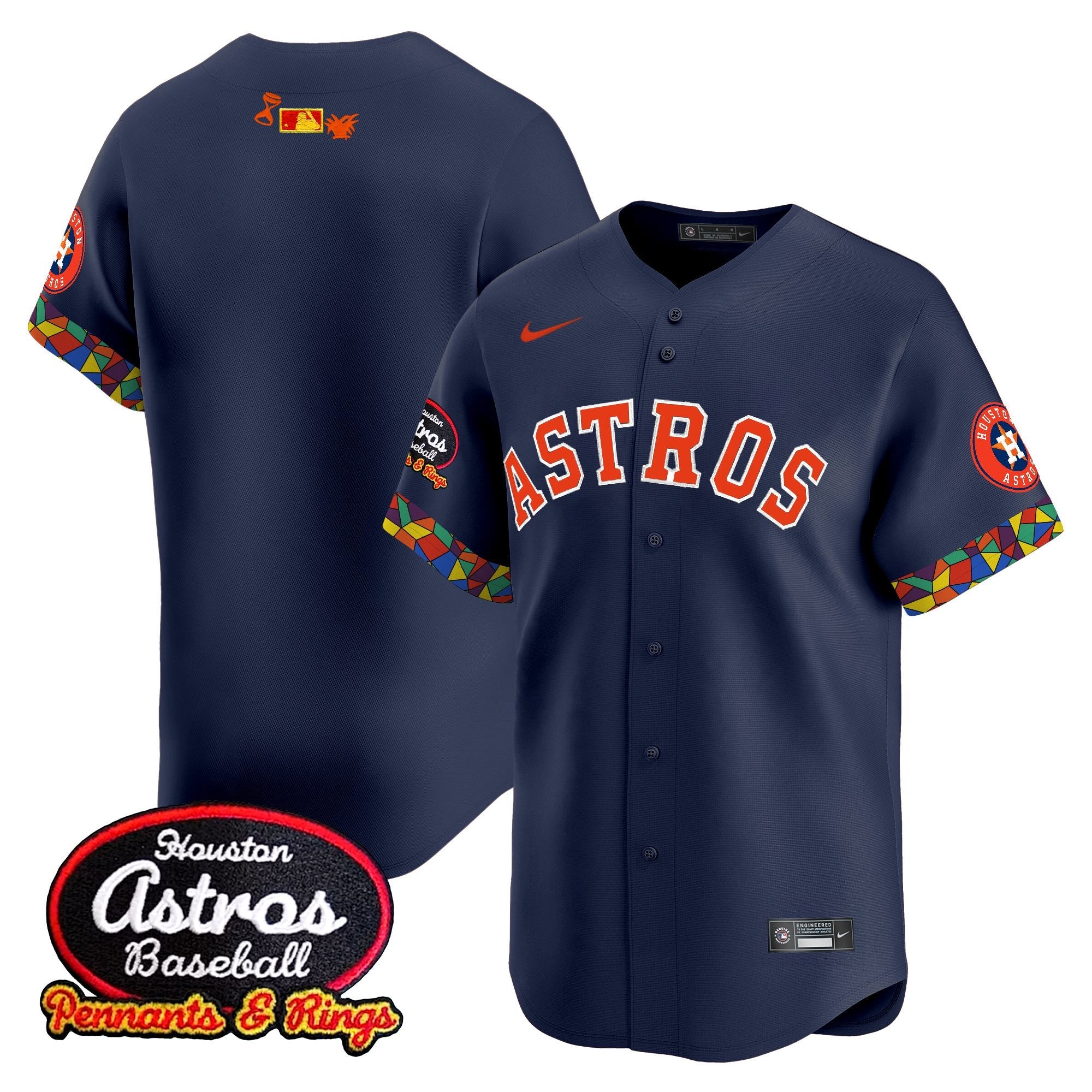 Men’s Houston x El Tiempo Cantina Vapor Premier Limited Jersey