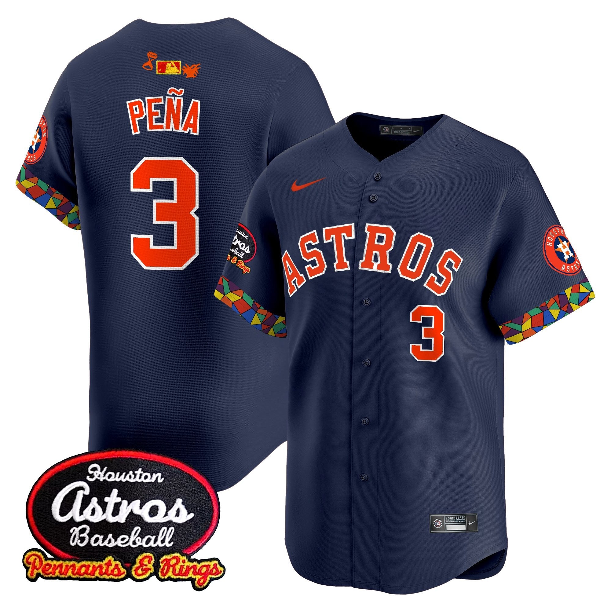 Men’s Houston x El Tiempo Cantina Vapor Premier Limited Jersey