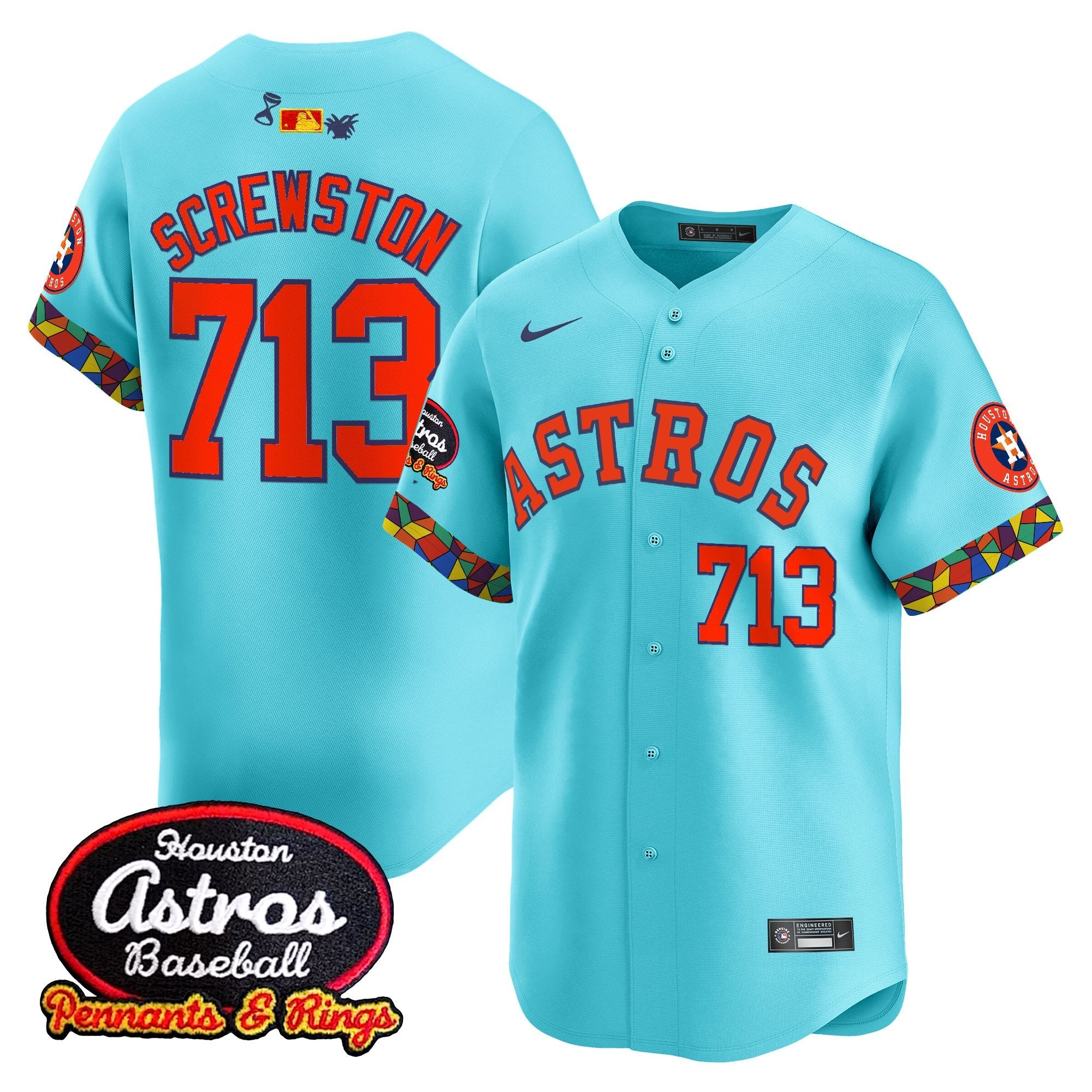 Men’s Houston x El Tiempo Cantina Vapor Premier Limited Jersey