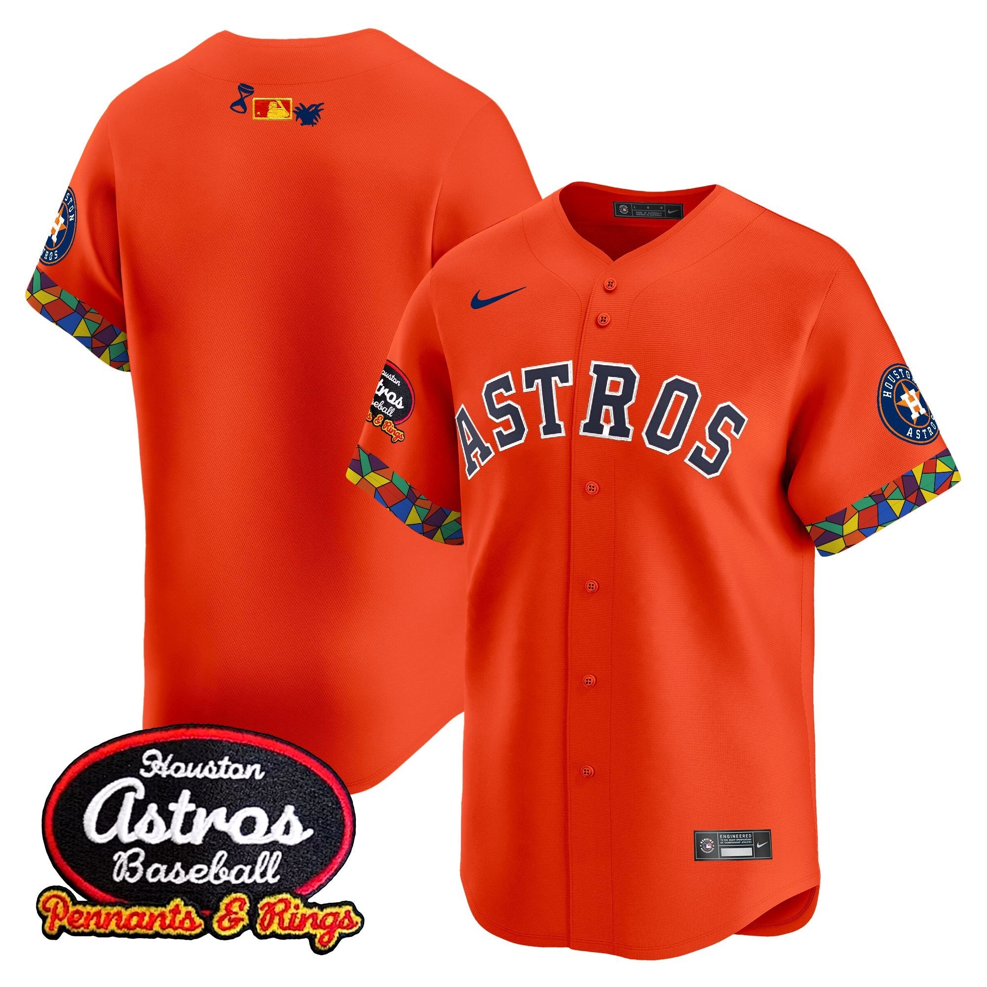 Men’s Houston x El Tiempo Cantina Vapor Premier Limited Jersey