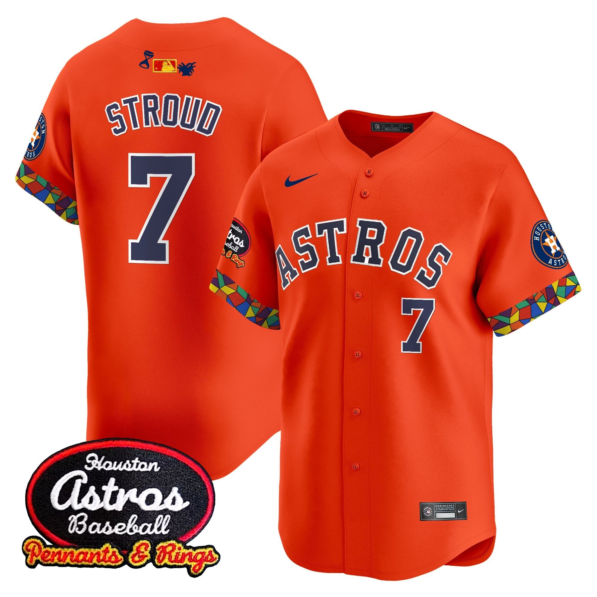 Men’s Houston x El Tiempo Cantina Vapor Premier Limited Jersey