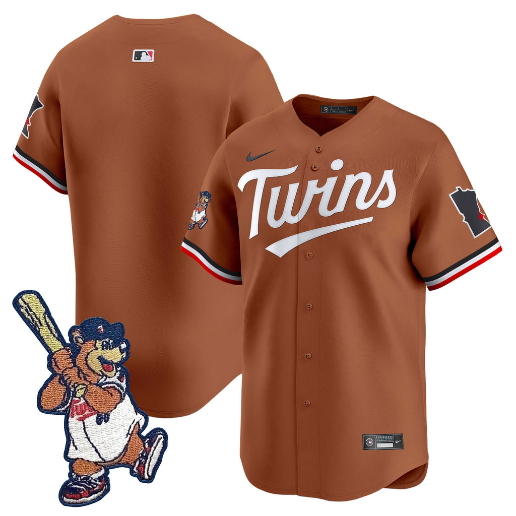 Minnesota T.C. Bear Patch Vapor Premier Limited Jersey