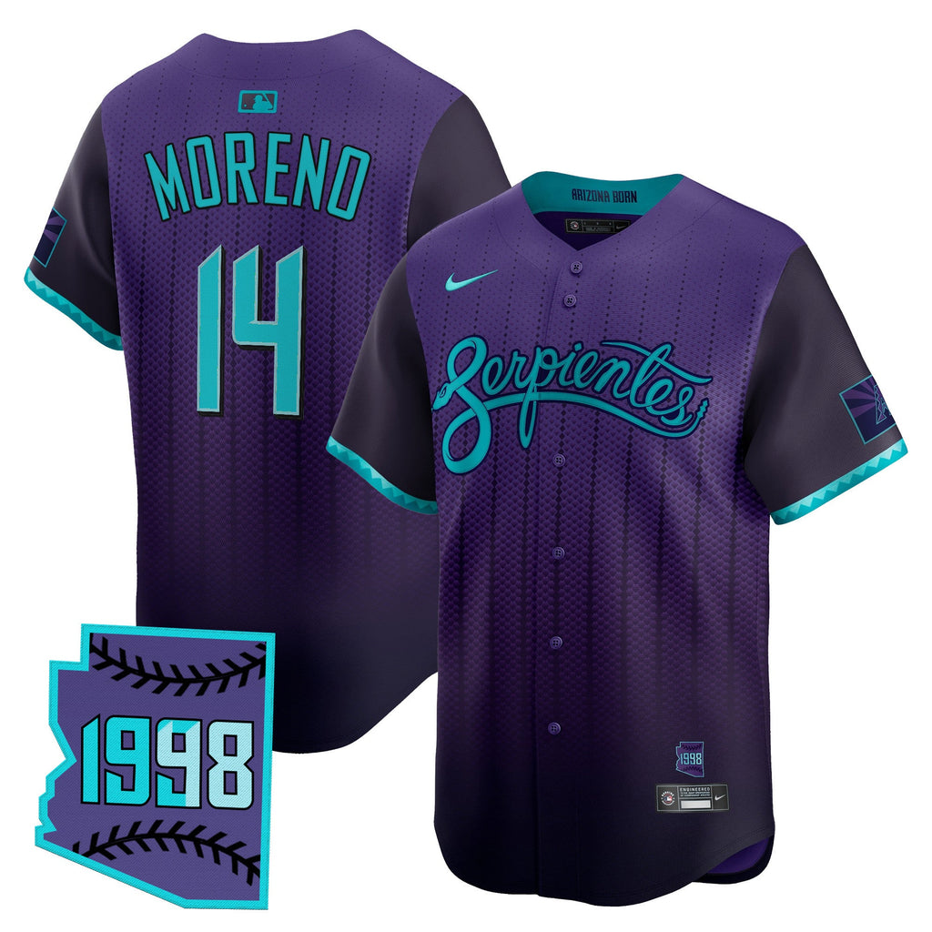 Men’s Arizona 2025 City Connect Vapor Premier Limited Jersey V2 – Stitched