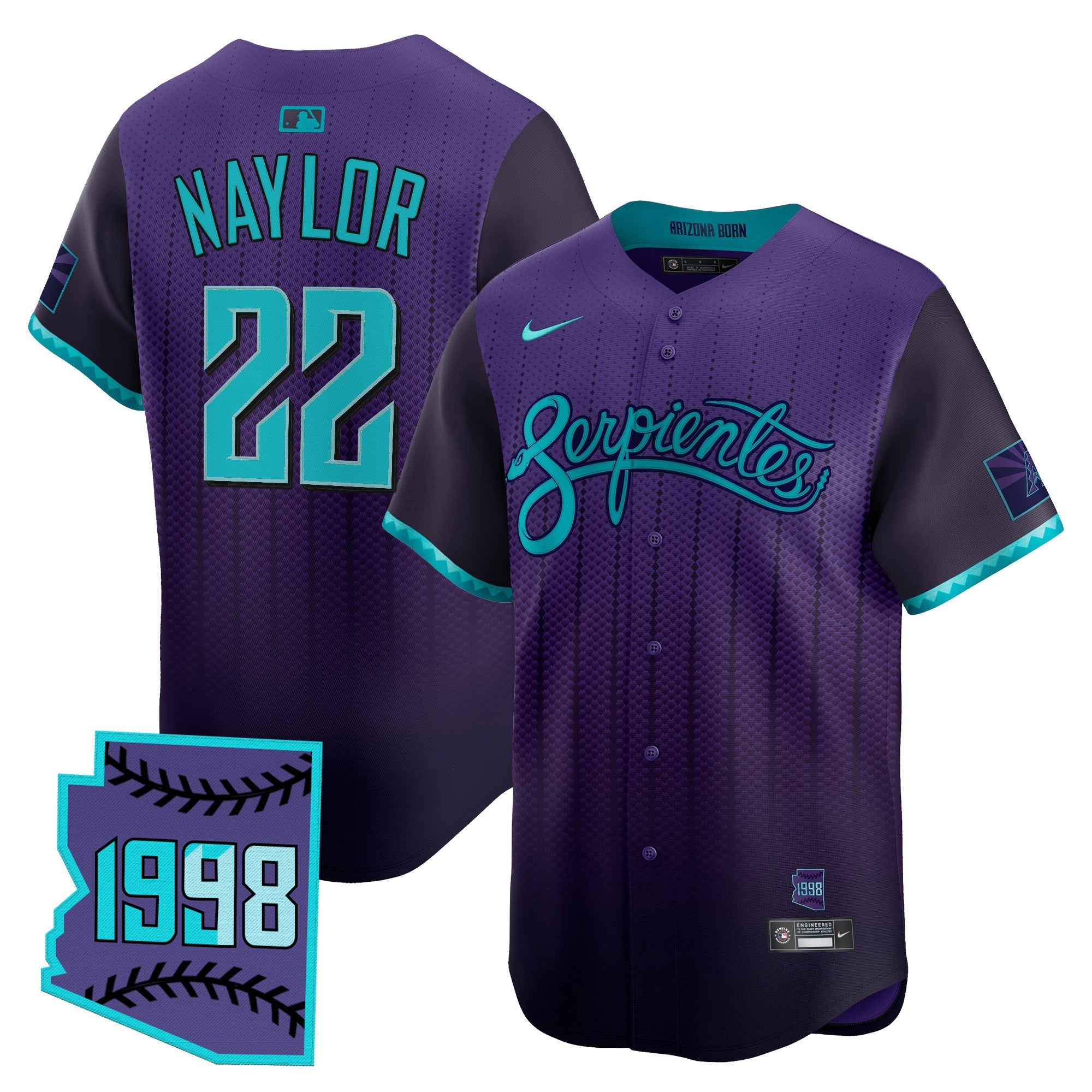 Men’s Arizona 2025 City Connect Vapor Premier Limited Jersey V2 – Stitched