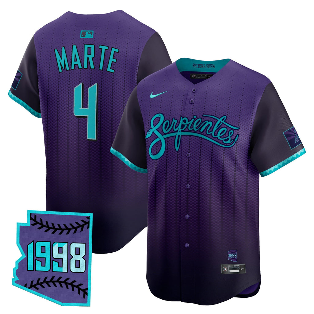 Men’s Arizona 2025 City Connect Vapor Premier Limited Jersey V2 – Stitched