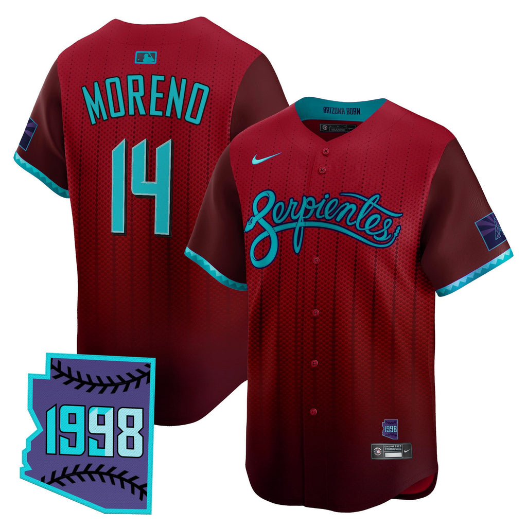 Men’s Arizona 2025 City Connect Vapor Premier Limited Jersey V2 – Stitched