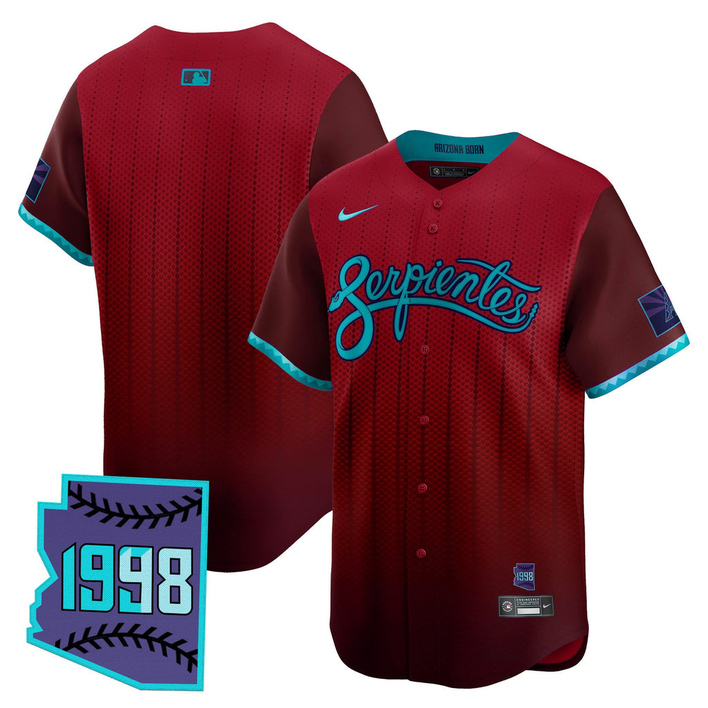 Men’s Arizona 2025 City Connect Vapor Premier Limited Jersey V2 – Stitched