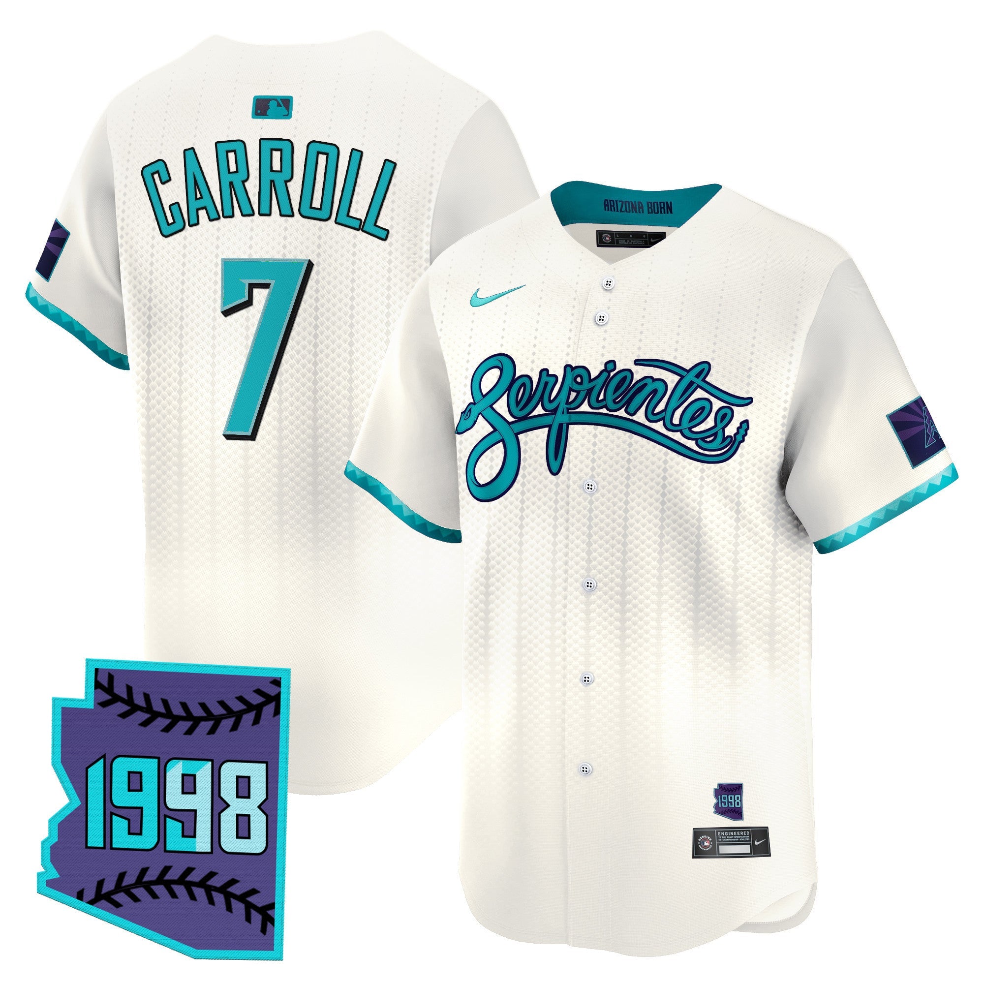 Men’s Arizona 2025 City Connect Vapor Premier Limited Jersey V2 – Stitched