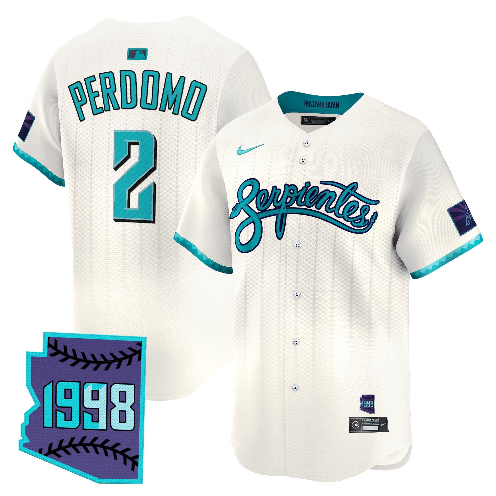 Men’s Arizona 2025 City Connect Vapor Premier Limited Jersey V2 – Stitched