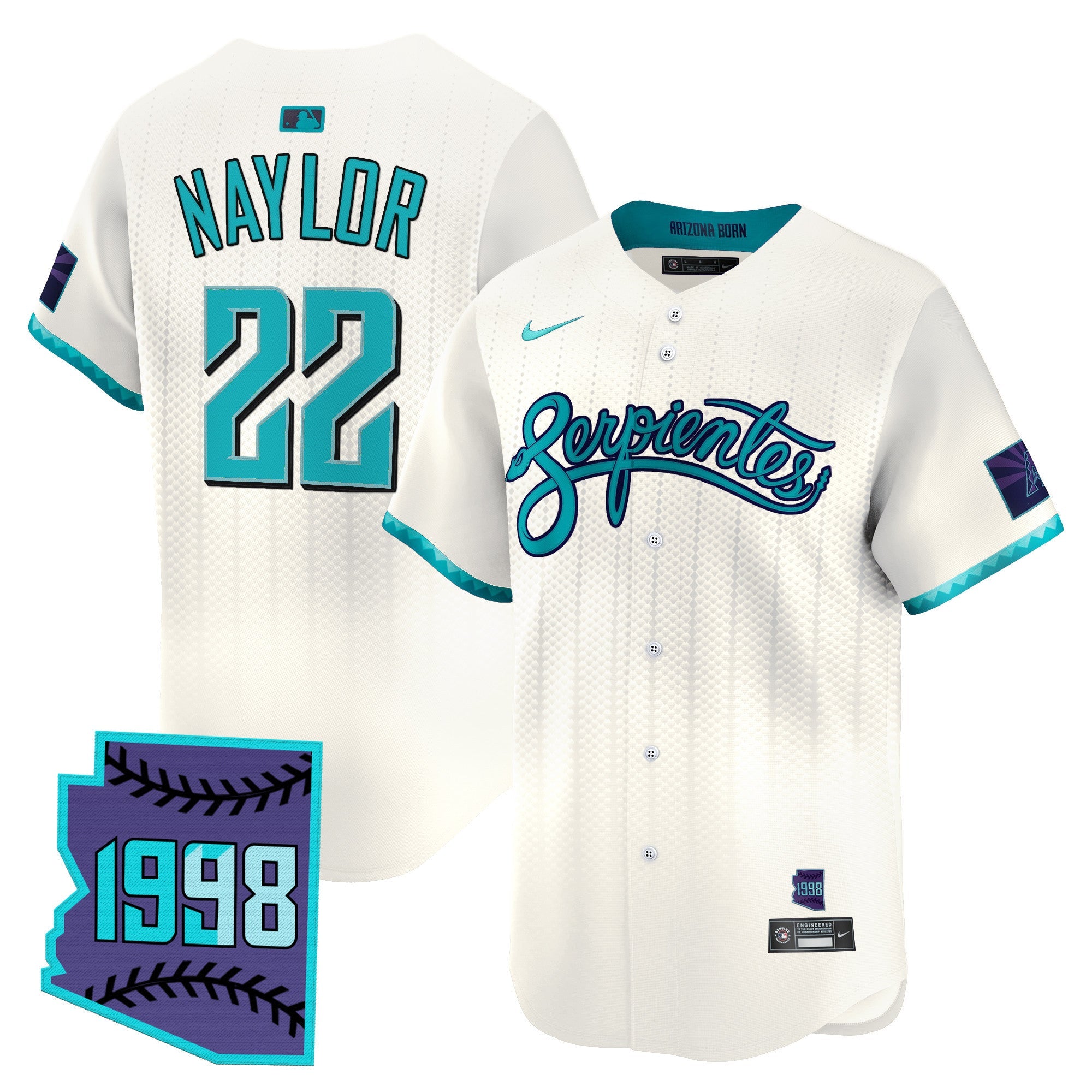 Men’s Arizona 2025 City Connect Vapor Premier Limited Jersey V2 – Stitched