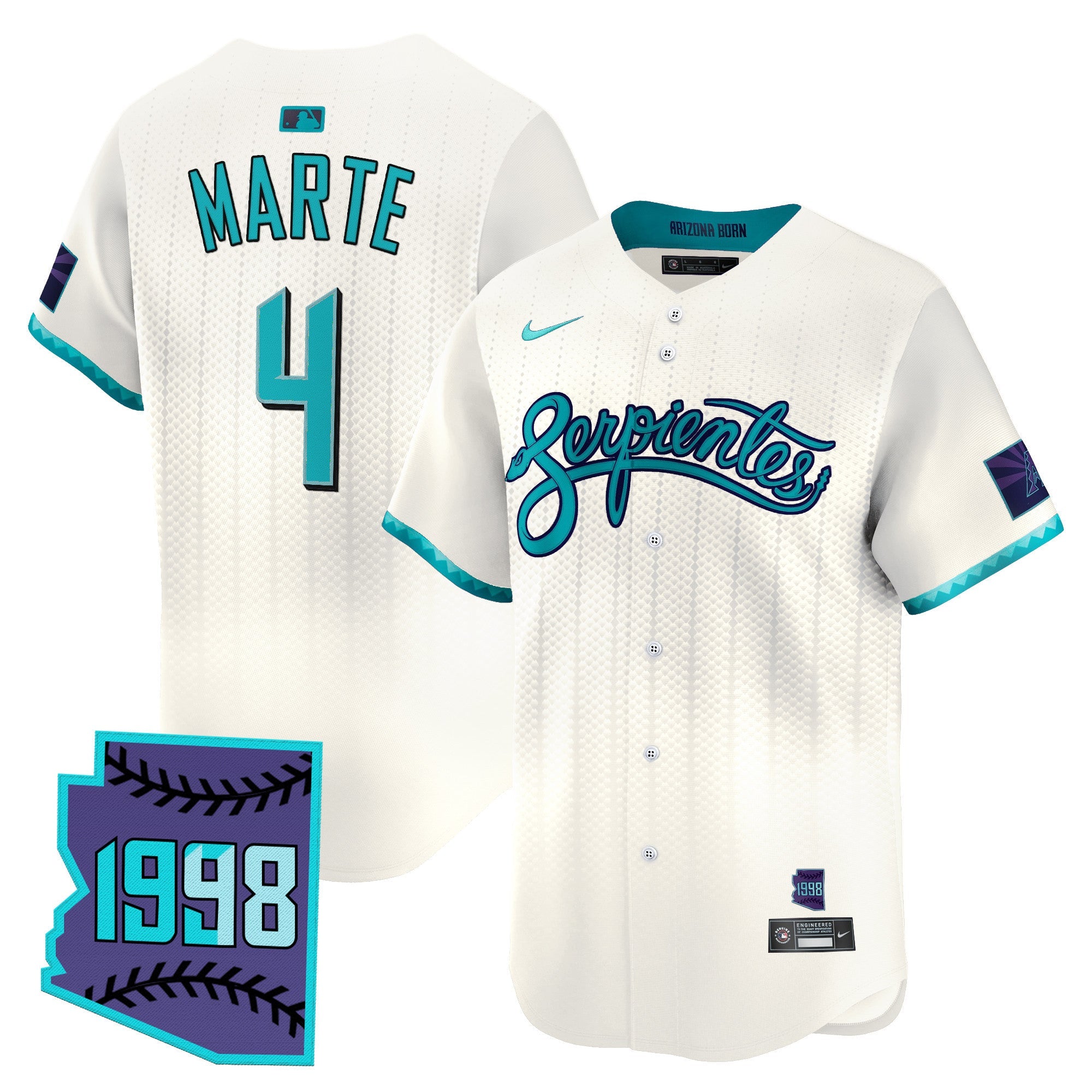 Men’s Arizona 2025 City Connect Vapor Premier Limited Jersey V2 – Stitched