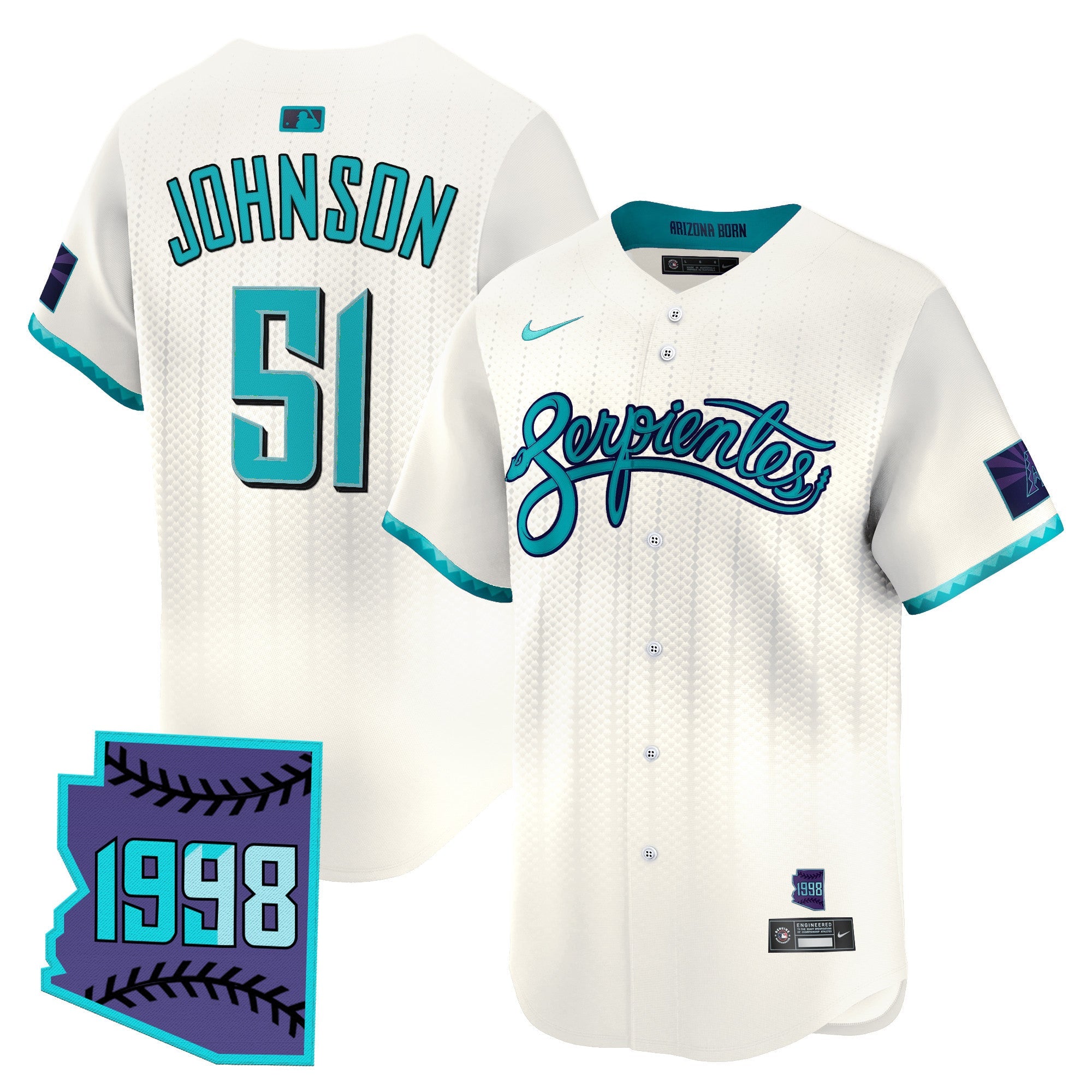 Men’s Arizona 2025 City Connect Vapor Premier Limited Jersey V2 – Stitched
