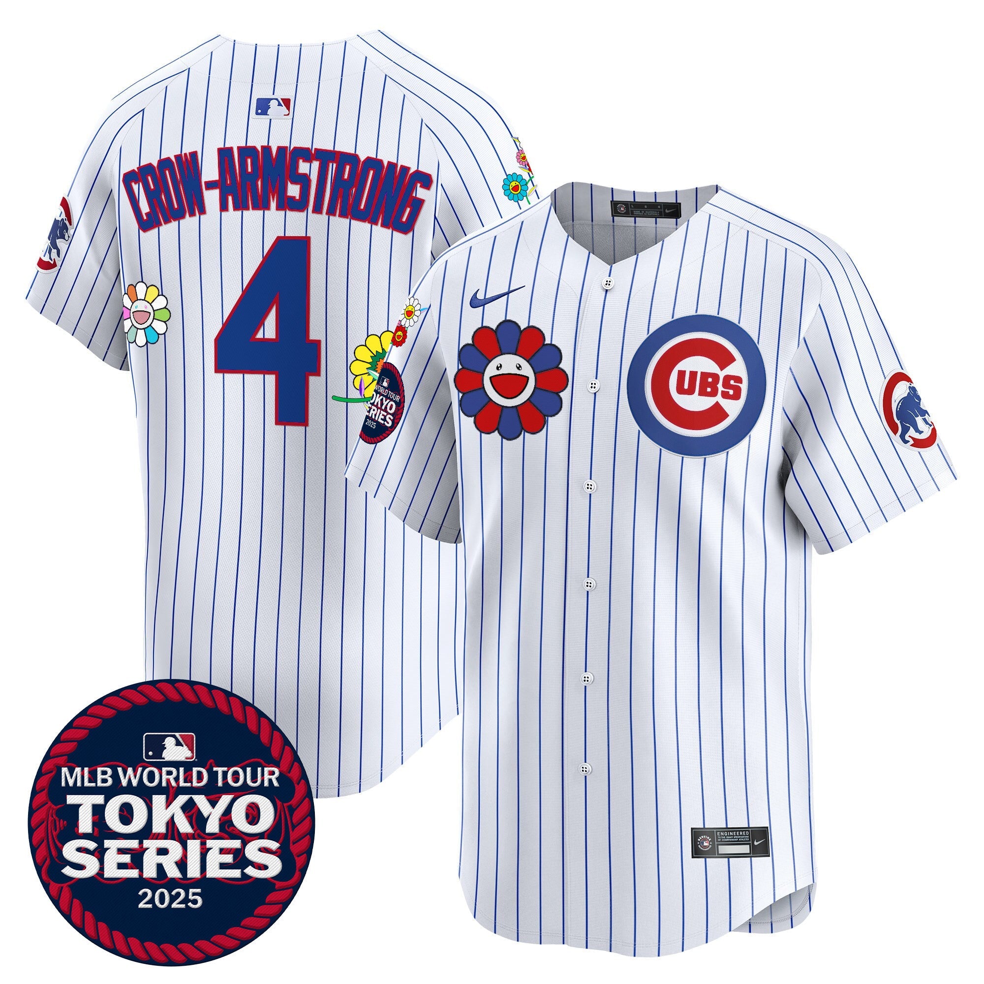 Men’s Chicago Tokyo Series 2025 Vapor Premier Limited Jersey – Stitched