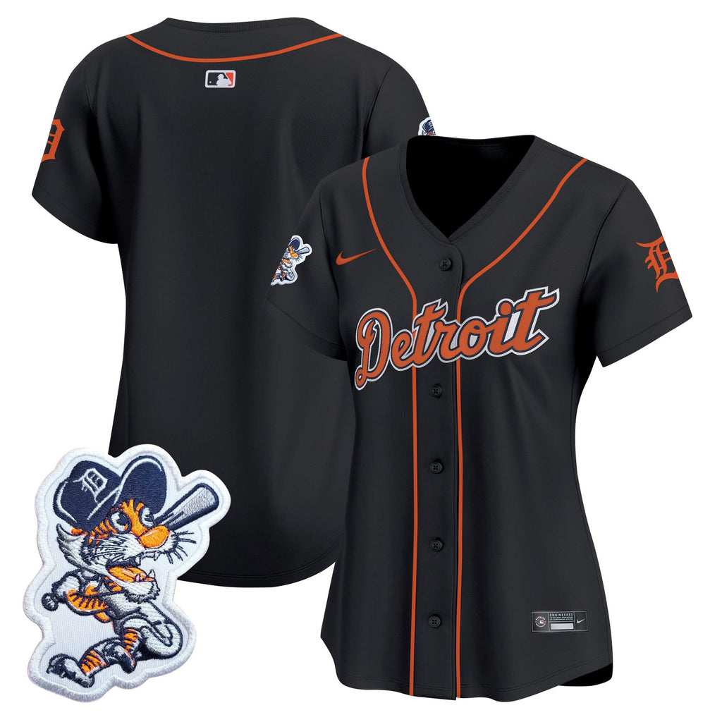 Women’s Detroit Paws Patch Vapor Premier Limited Jersey