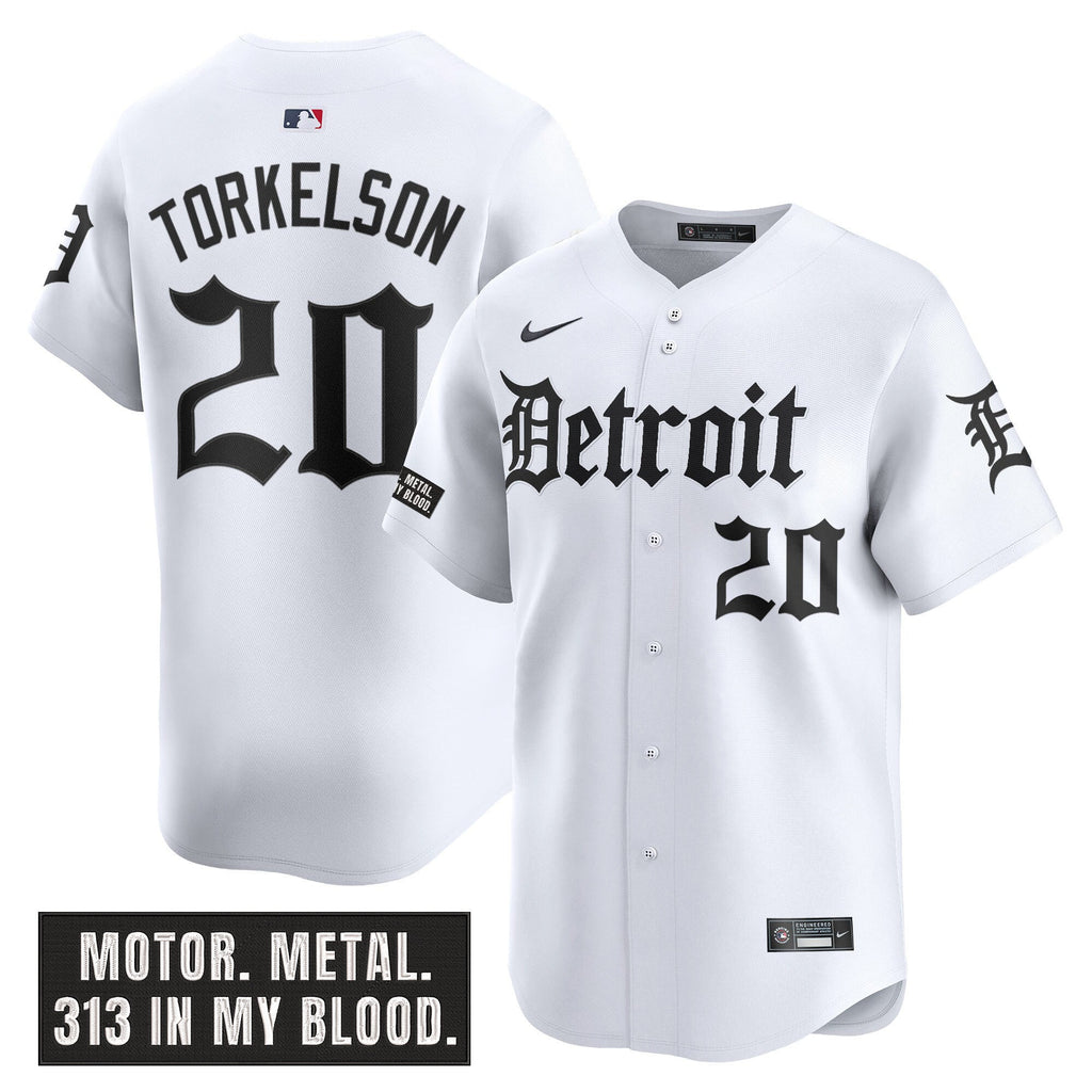 Men’s Detroit ‘Motor Gothic Edition’ Vapor Premier Limited Jersey