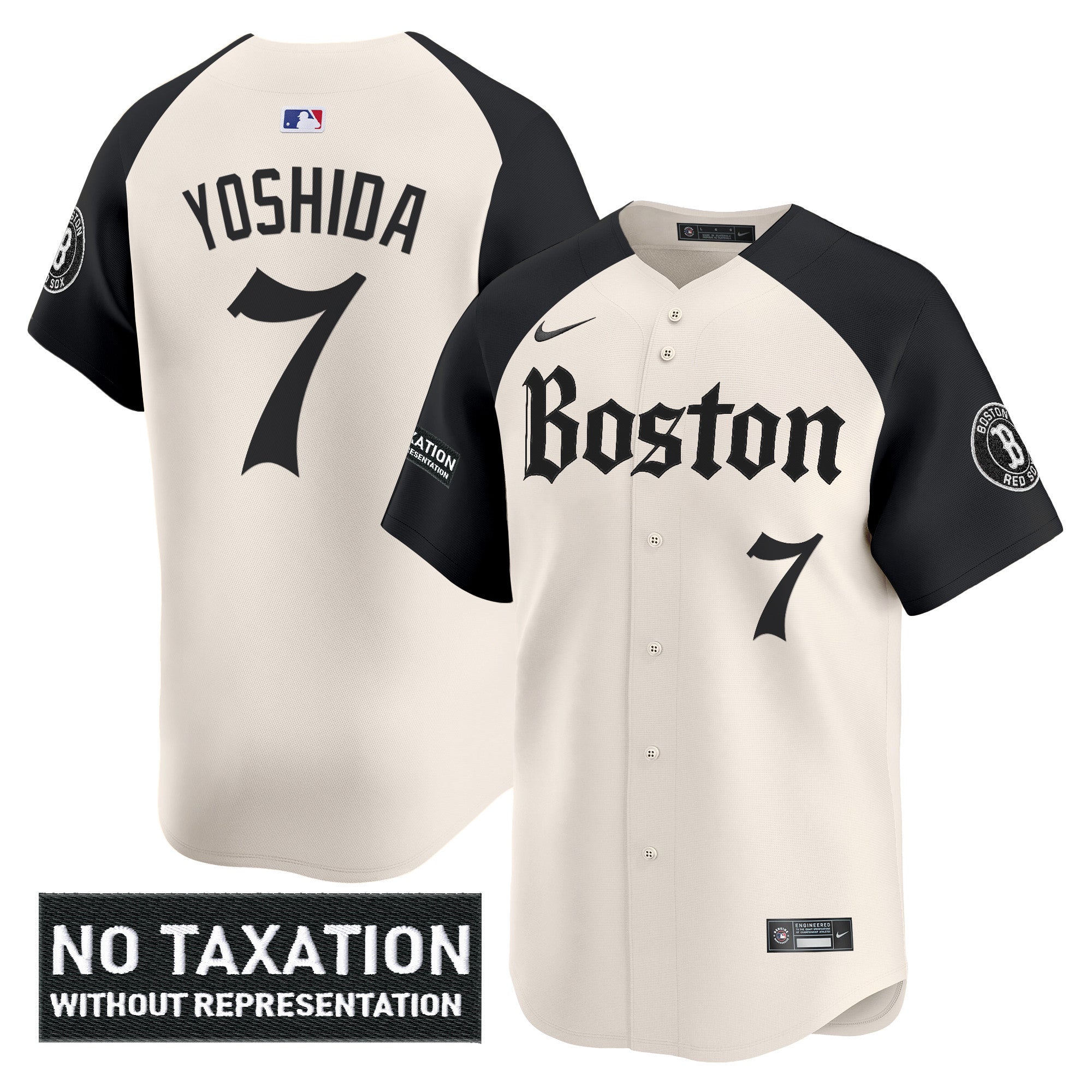 Men’s Boston ‘Retro Newspaper Edition’ Vapor Premier Limited Jersey