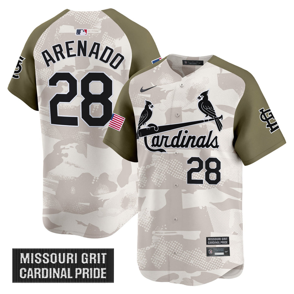 Men’s St. Louis 2025 Armed Forces Day Vapor Premier Limited Jersey