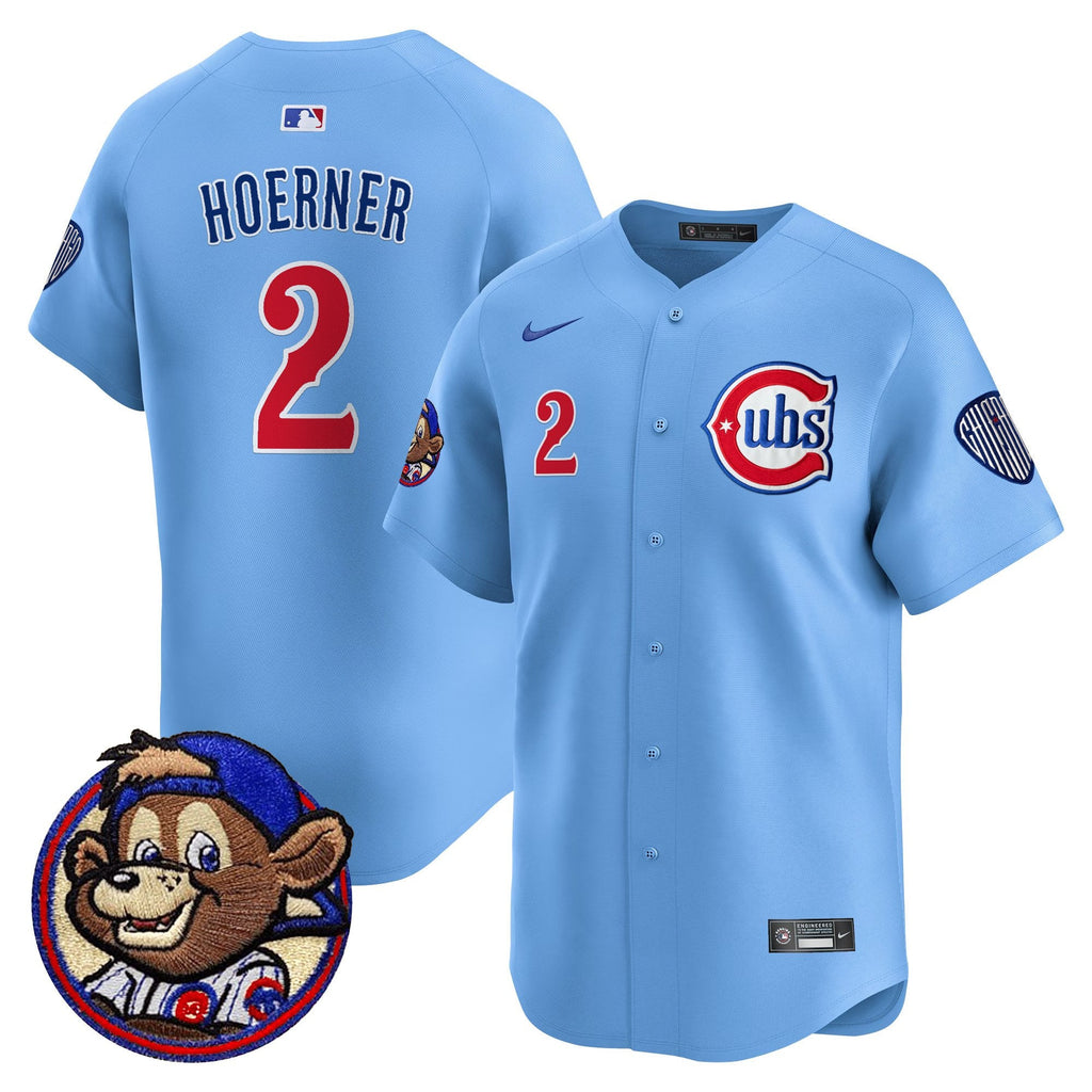 Men’s Chicago Clark Patch Vapor Premier Limited Jersey