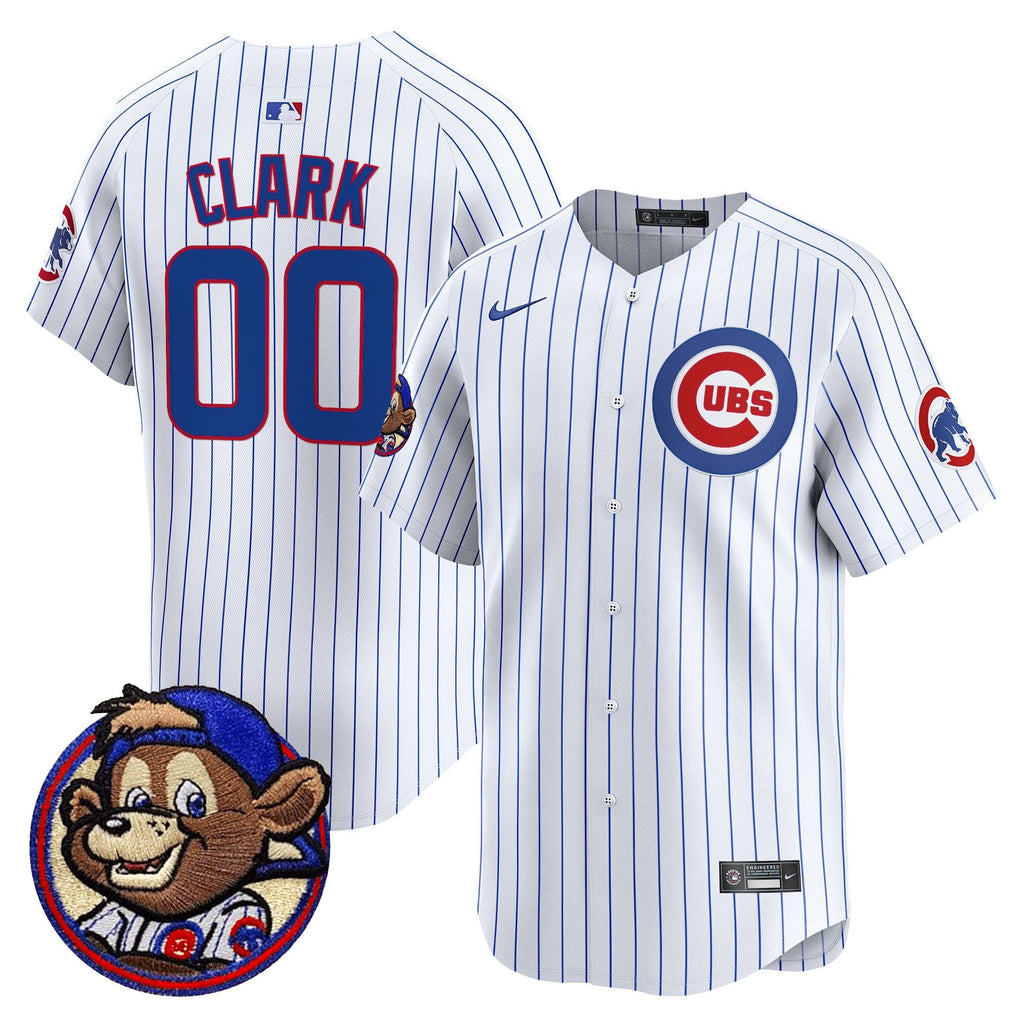 Men’s Chicago Clark Patch Vapor Premier Limited Jersey