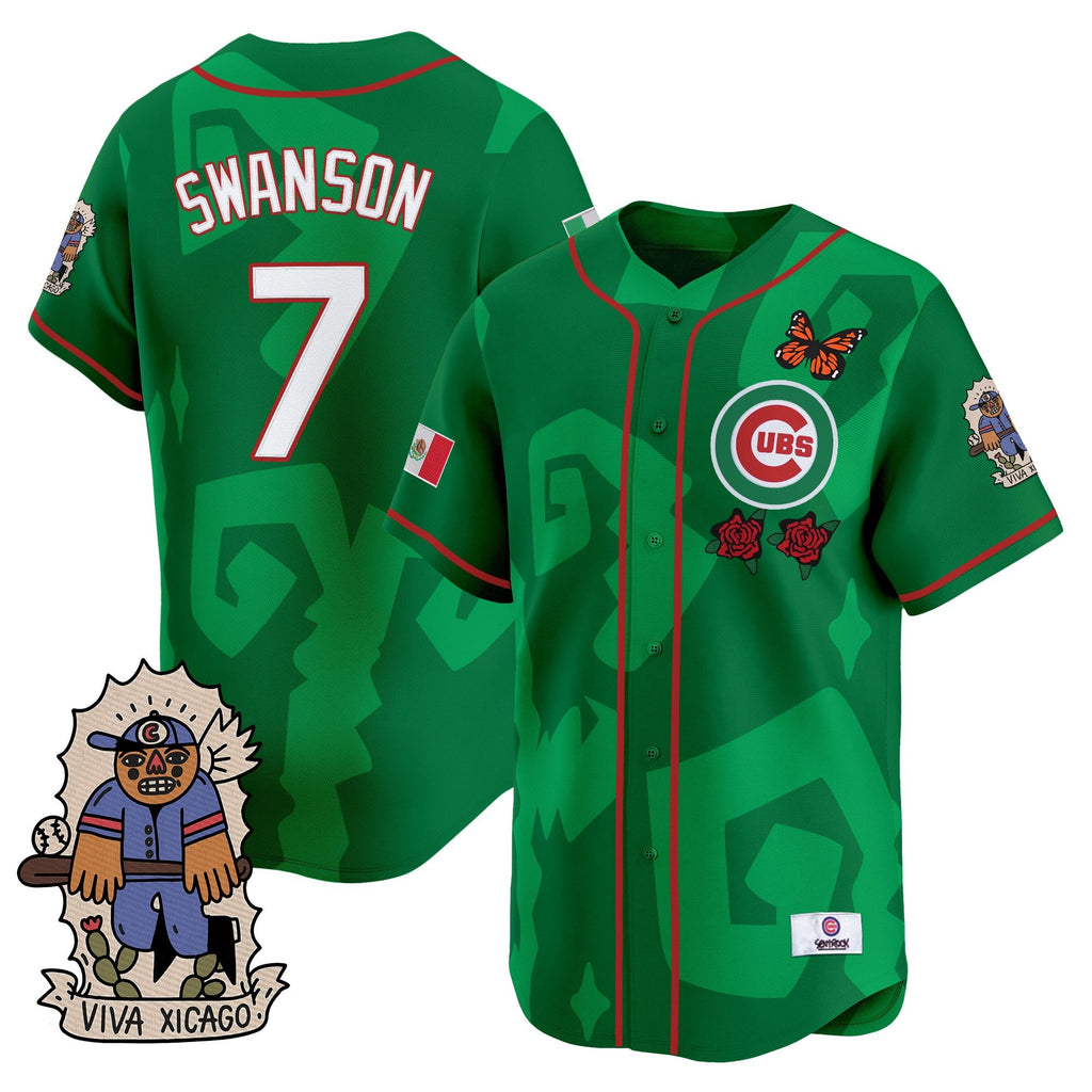 Men’s 2025 Chicago Mexican Heritage Vapor Premier Limited Jersey – Stitched