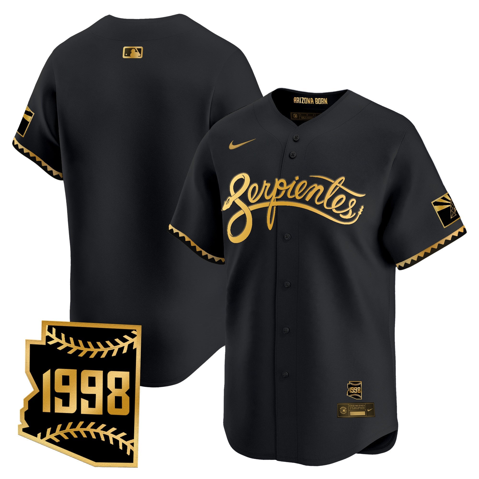 Men’s Arizona 2025 City Connect Vapor Premier Limited Jersey V2 – Stitched