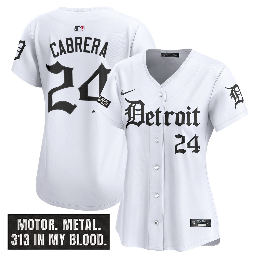 Women’s Detroit ‘Motor Gothic Edition’ Vapor Premier Limited Jersey