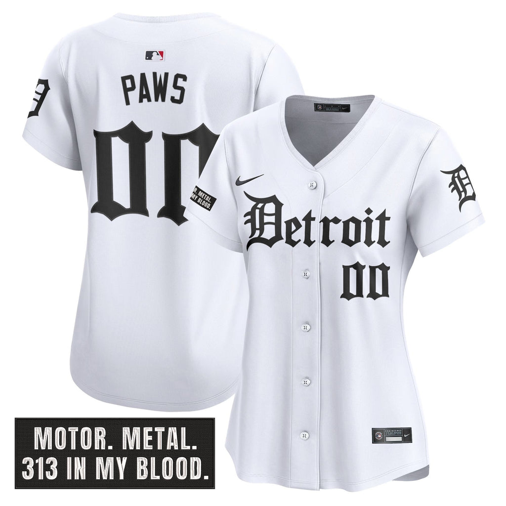 Women’s Detroit ‘Motor Gothic Edition’ Vapor Premier Limited Jersey