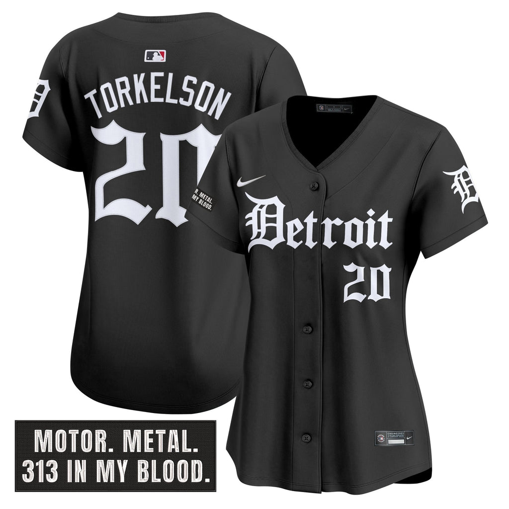 Women’s Detroit ‘Motor Gothic Edition’ Vapor Premier Limited Jersey