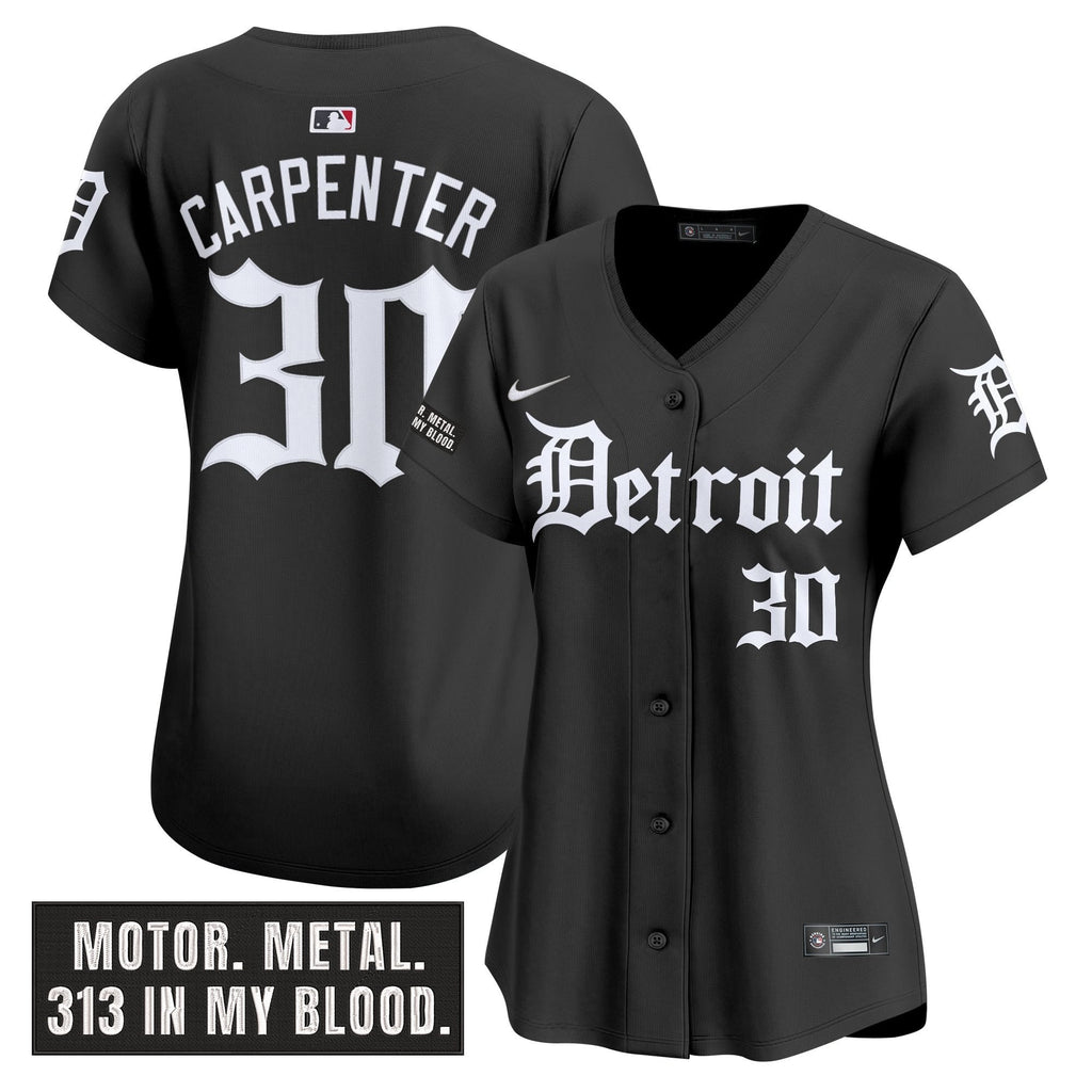Women’s Detroit ‘Motor Gothic Edition’ Vapor Premier Limited Jersey