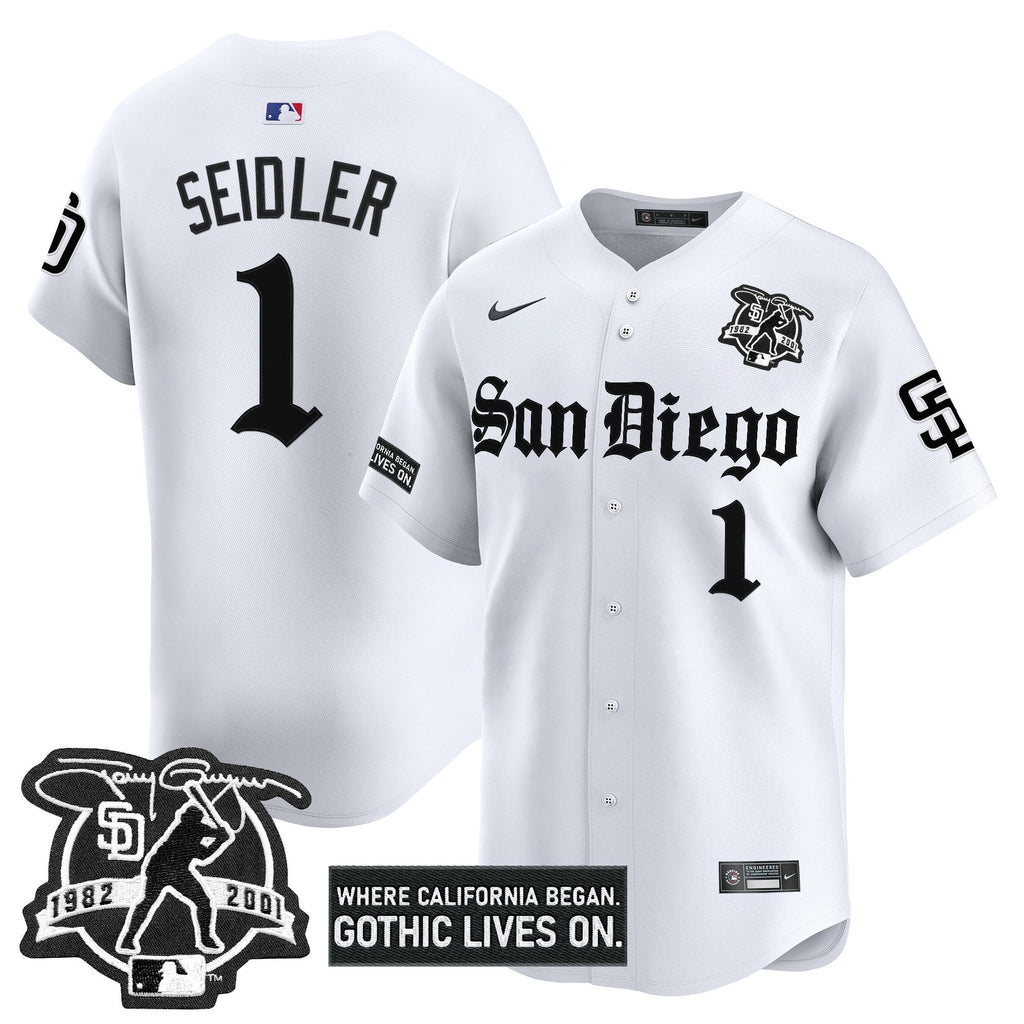 Men’s San Diego ‘Gothic Edition’ Vapor Premier Limited Jersey
