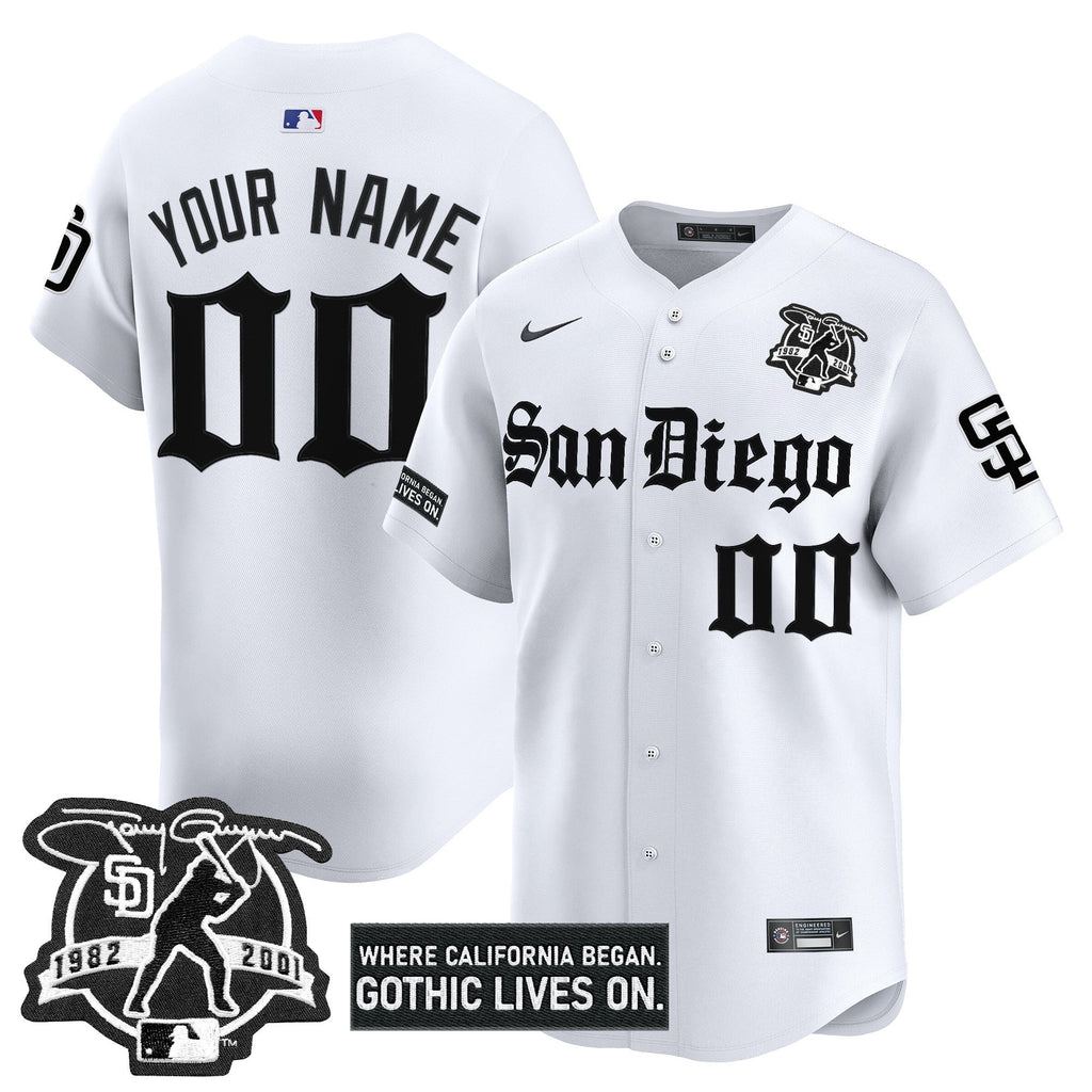 San Diego ‘Gothic Edition’ Vapor Premier Limited Custom Jersey