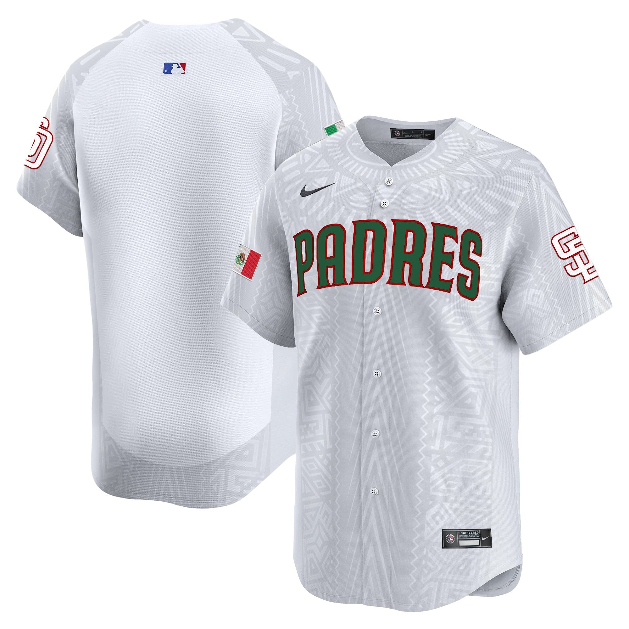 Men’s San Diego 2025 Mexican Heritage Vapor Premier Limited Jersey – Stitched