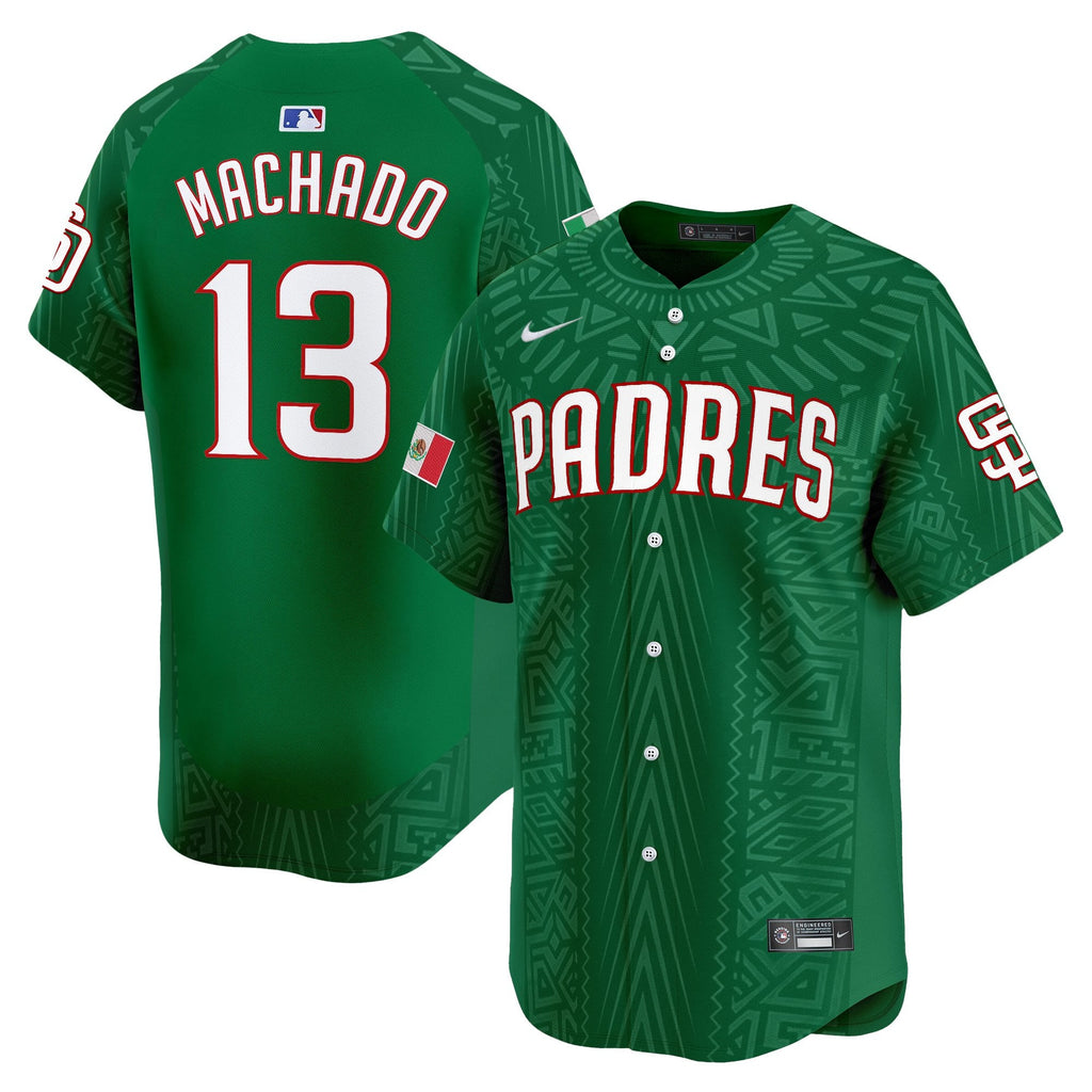 Men’s San Diego 2025 Mexican Heritage Vapor Premier Limited Jersey – Stitched