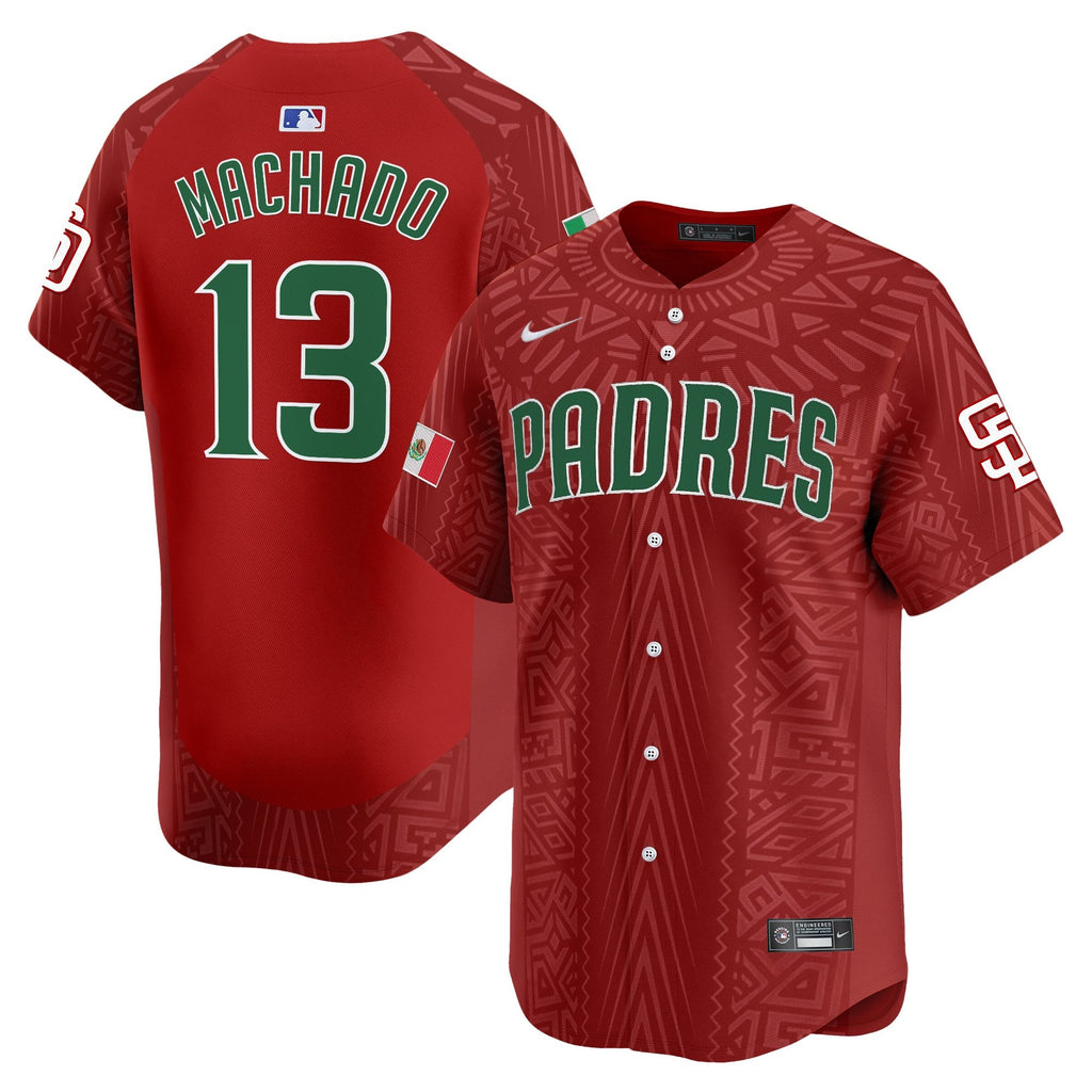 Men’s San Diego 2025 Mexican Heritage Vapor Premier Limited Jersey – Stitched