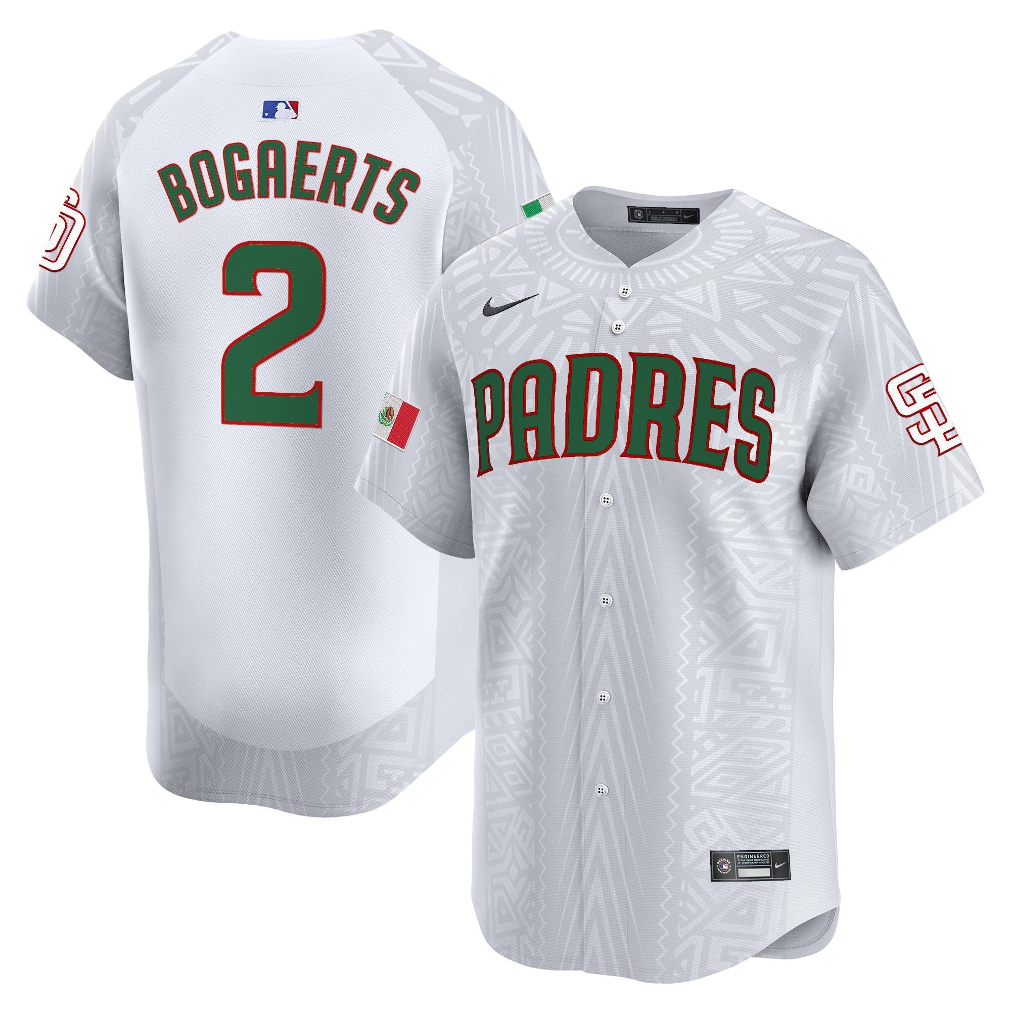 Men’s San Diego 2025 Mexican Heritage Vapor Premier Limited Jersey – Stitched