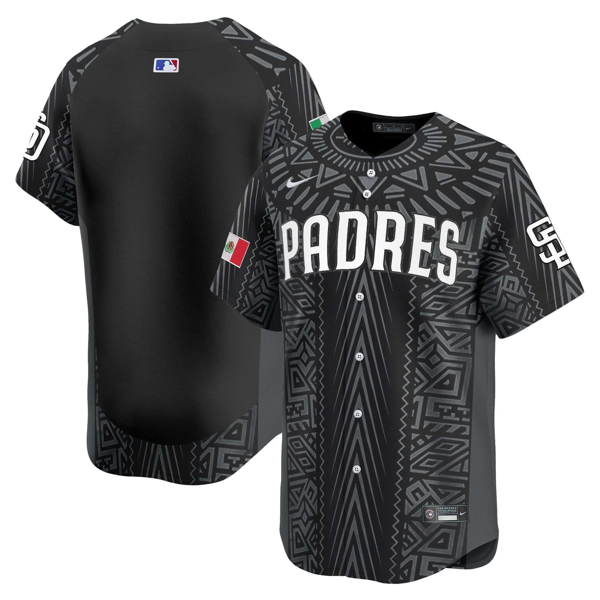 Men’s San Diego 2025 Mexican Heritage Vapor Premier Limited Jersey – Stitched