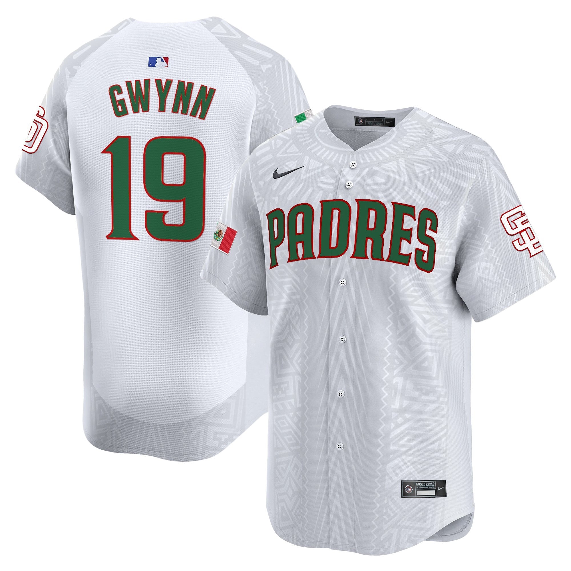 Men’s San Diego 2025 Mexican Heritage Vapor Premier Limited Jersey – Stitched