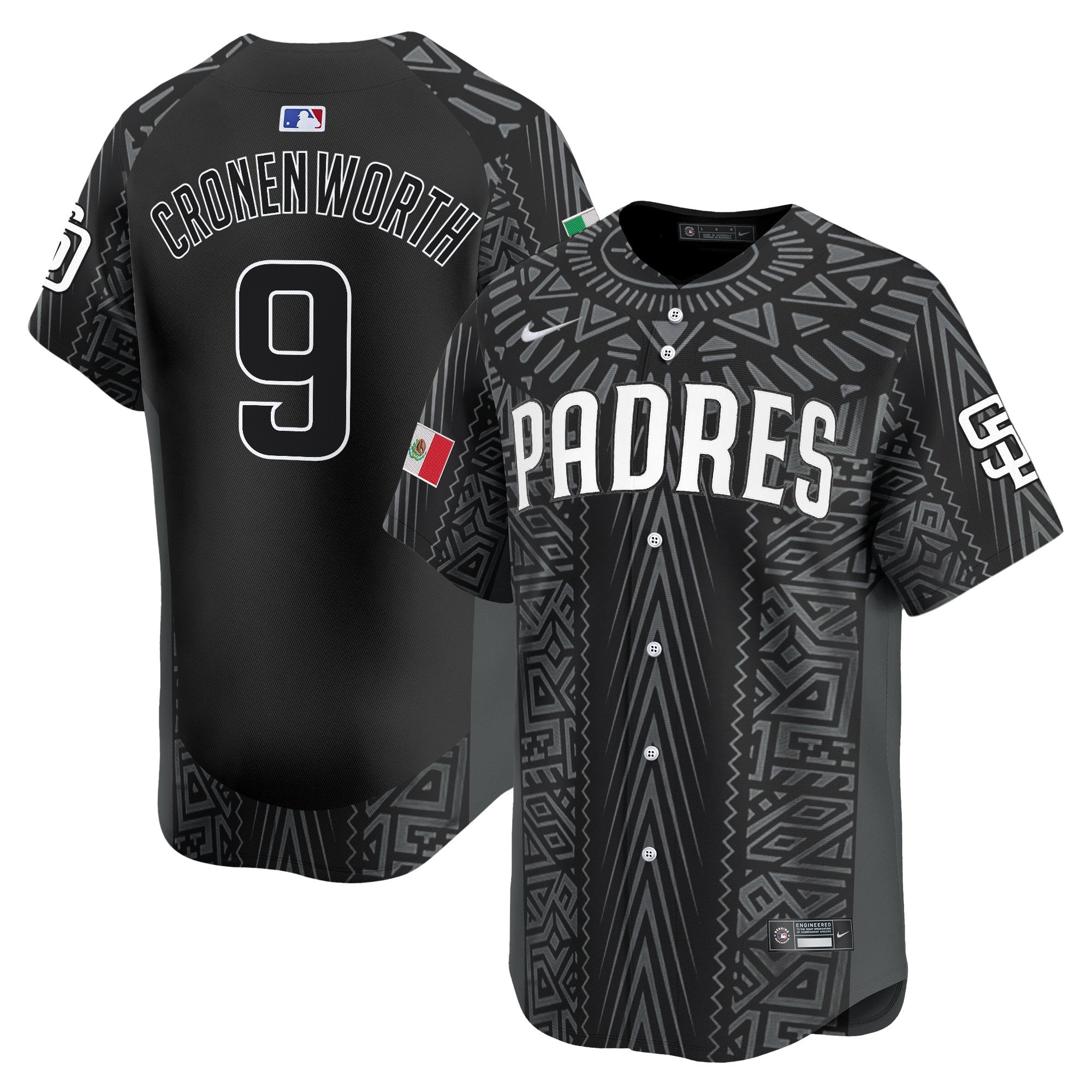 Men’s San Diego 2025 Mexican Heritage Vapor Premier Limited Jersey – Stitched