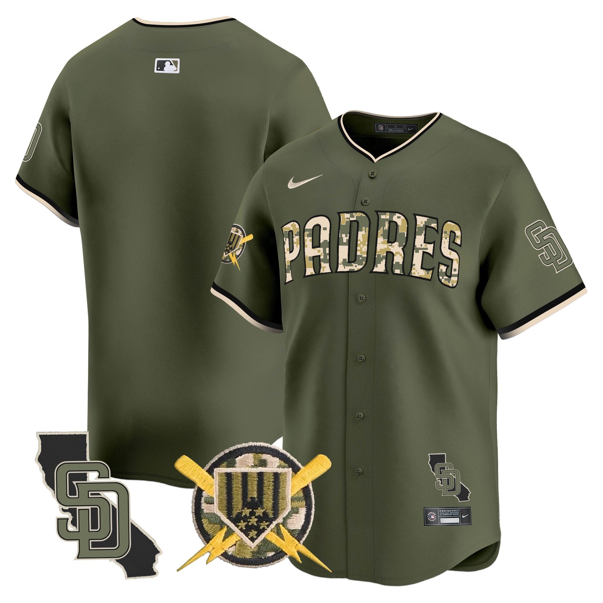 Men’s Armed Forces Day Vapor Premier Limited Jersey