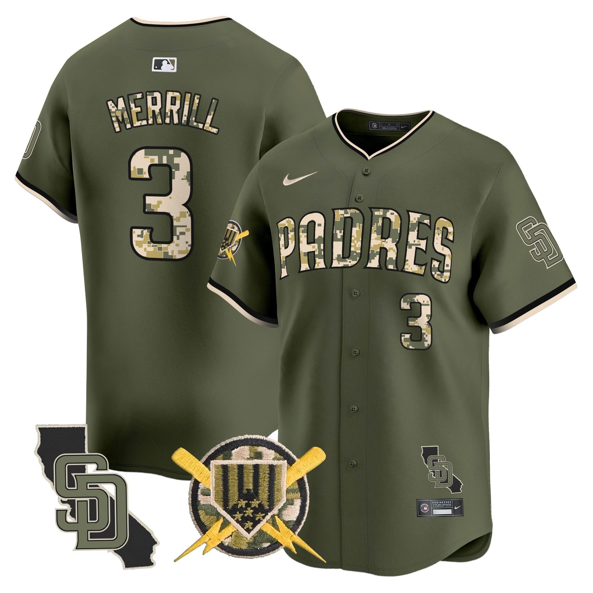Men’s Armed Forces Day Vapor Premier Limited Jersey